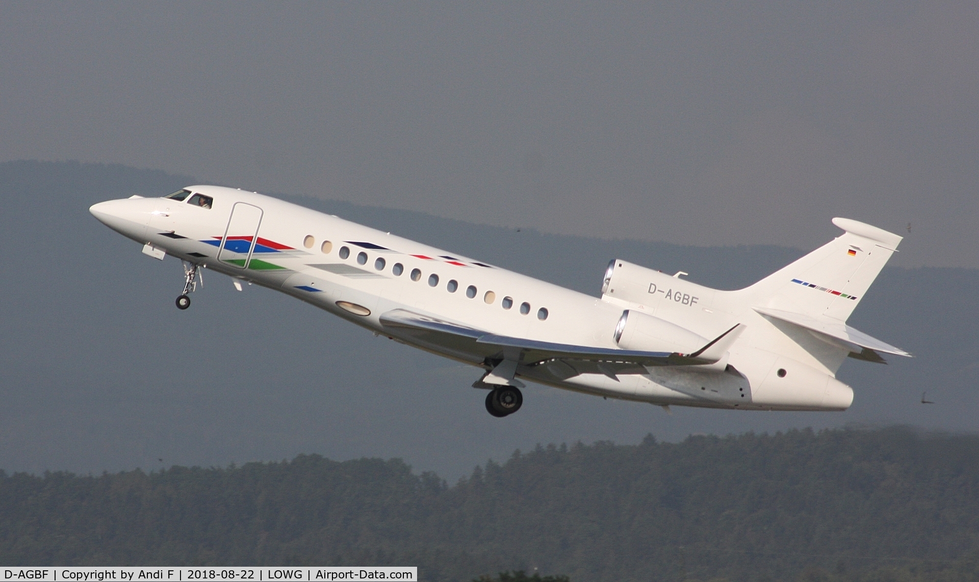 D-AGBF, 2016 Dassault Falcon 7X C/N 269, Volkswagen Air Services Falcon 7X