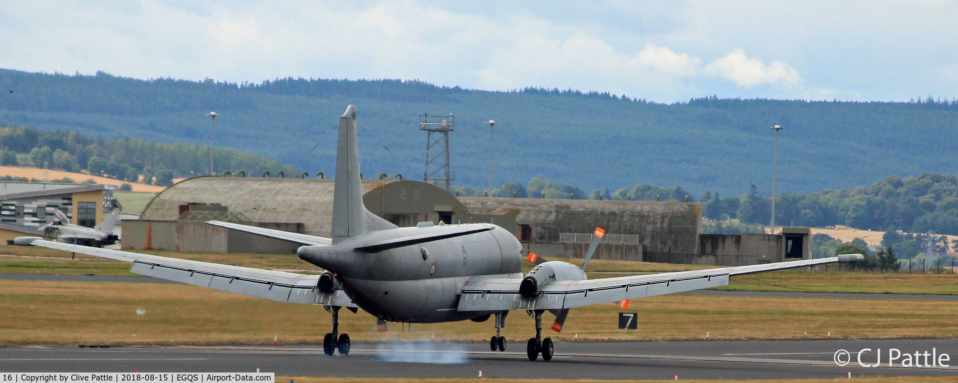 16, Dassault ATL-2 Atlantique 2 C/N 16, Landing at RAF Lossiemouth EGQS