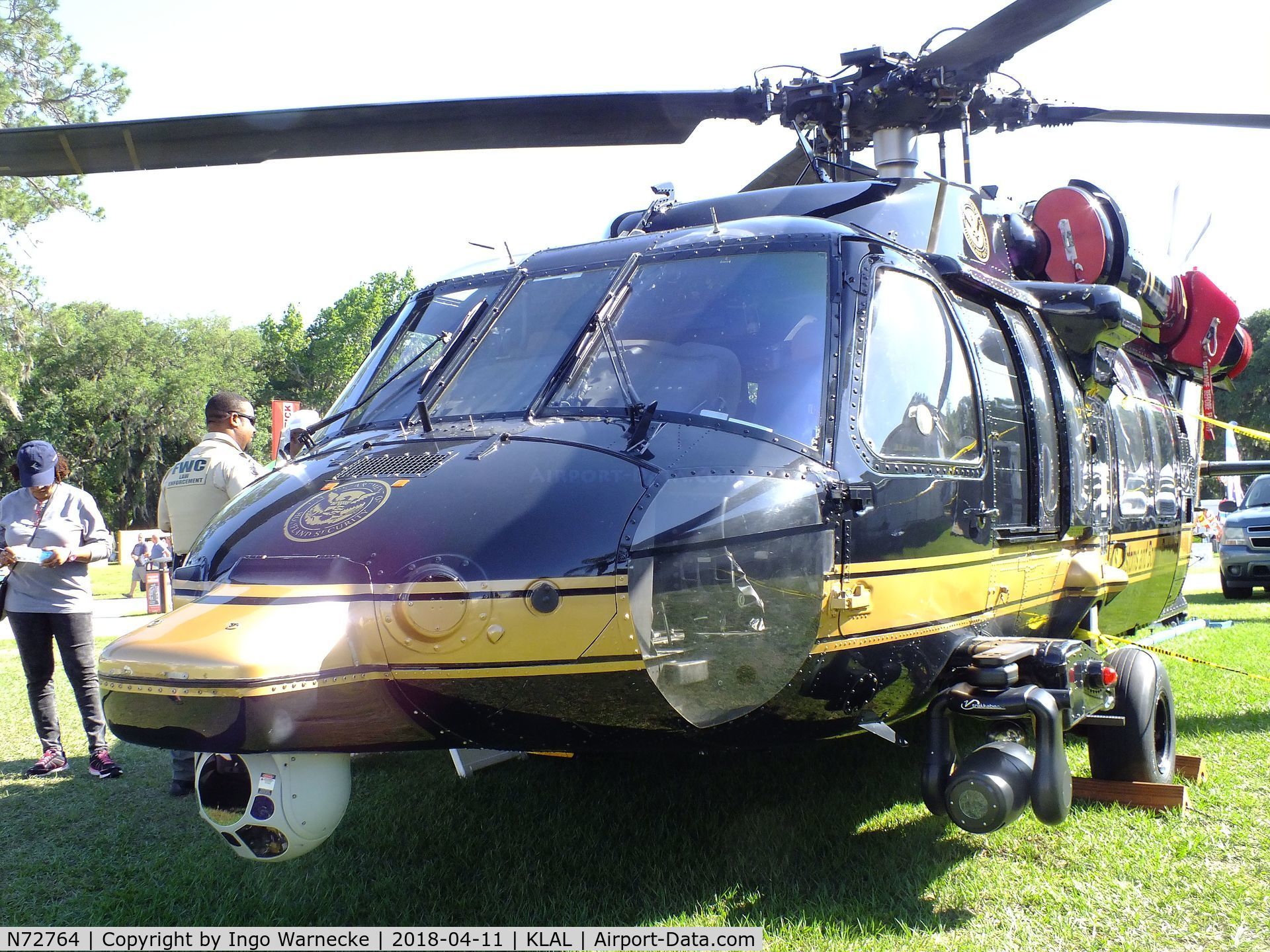 N72764, 2008 Sikorsky UH-60M Black Hawk C/N 70-3429, Sikorsky UH-60M Black Hawk of US Customs and Border Protection at 2018 Sun 'n Fun, Lakeland FL