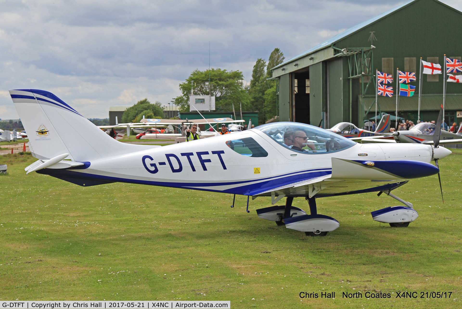 G-DTFT, 2014 Czech Sport PS-28 Cruiser C/N C0508, North Coates Summer fly in