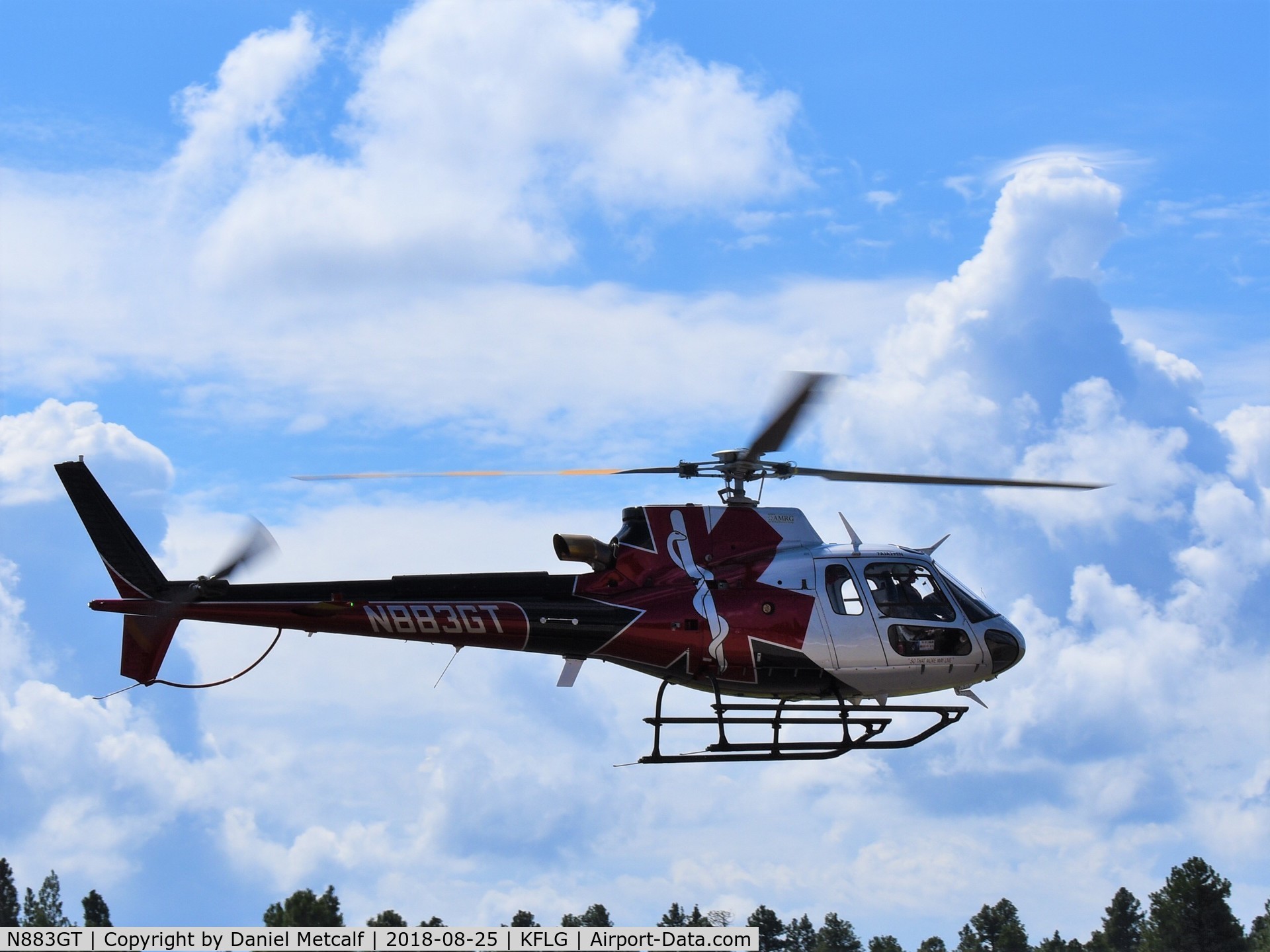 N883GT, 2015 Airbus Helicopters AS-350B-3 Ecureuil C/N 8001, Seen at Thunder over Flagstaff