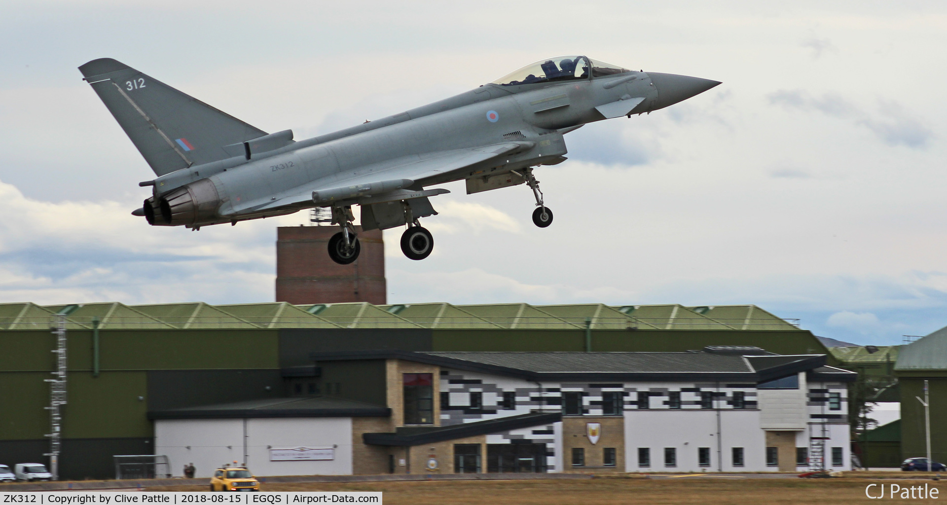 ZK312, 2010 Eurofighter EF-2000 Typhoon FGR4 C/N BS067/274, Active at Lossiemouth coded 312