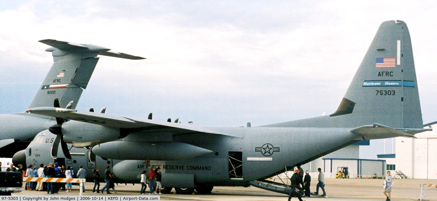 97-5303, 1997 Lockheed WC-130J Hercules C/N 382-5473, Wings Over Houston 2006