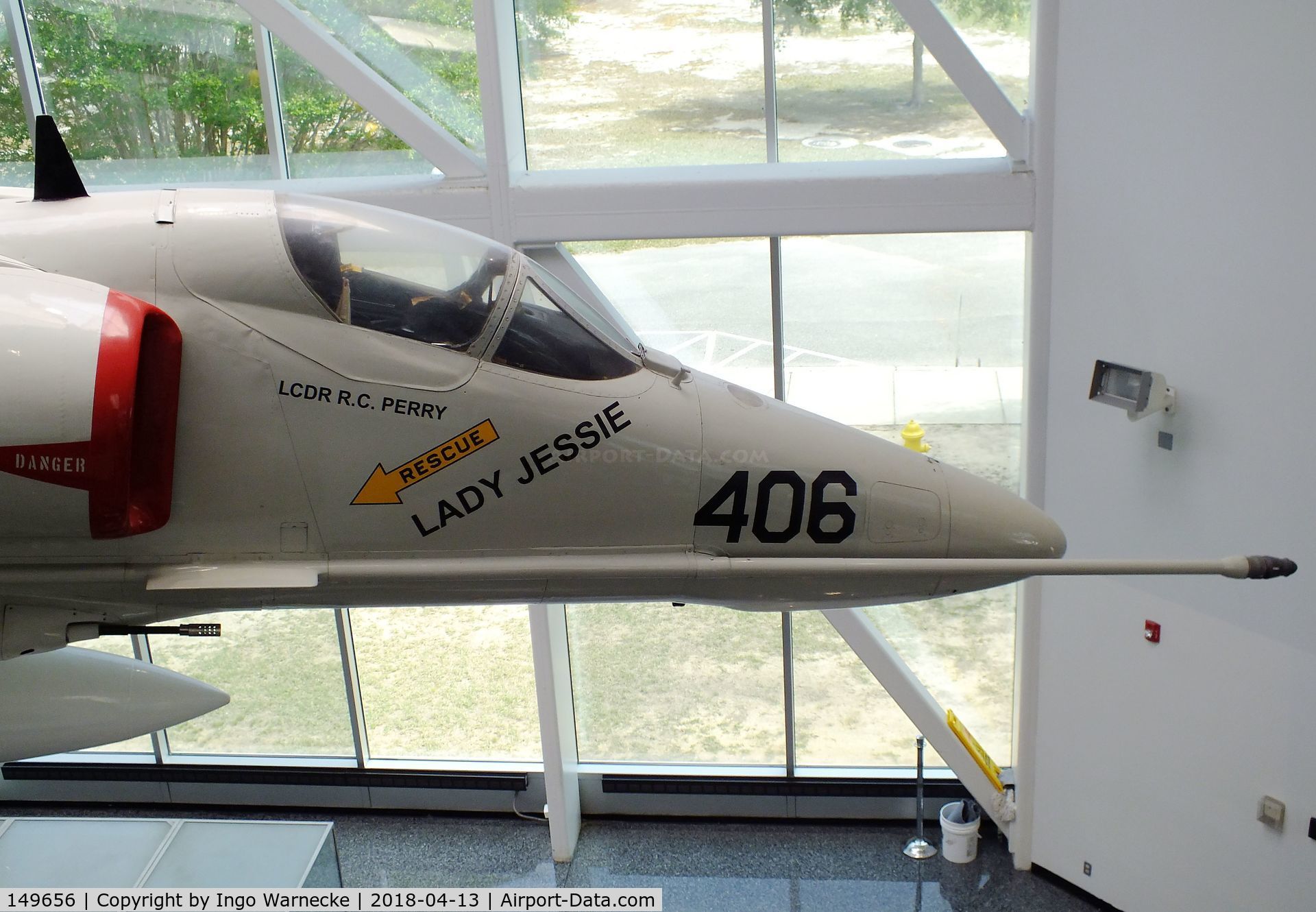 149656, Douglas A-4E Skyhawk C/N 12980, Douglas A-4E Skyhawk at the NMNA, Pensacola