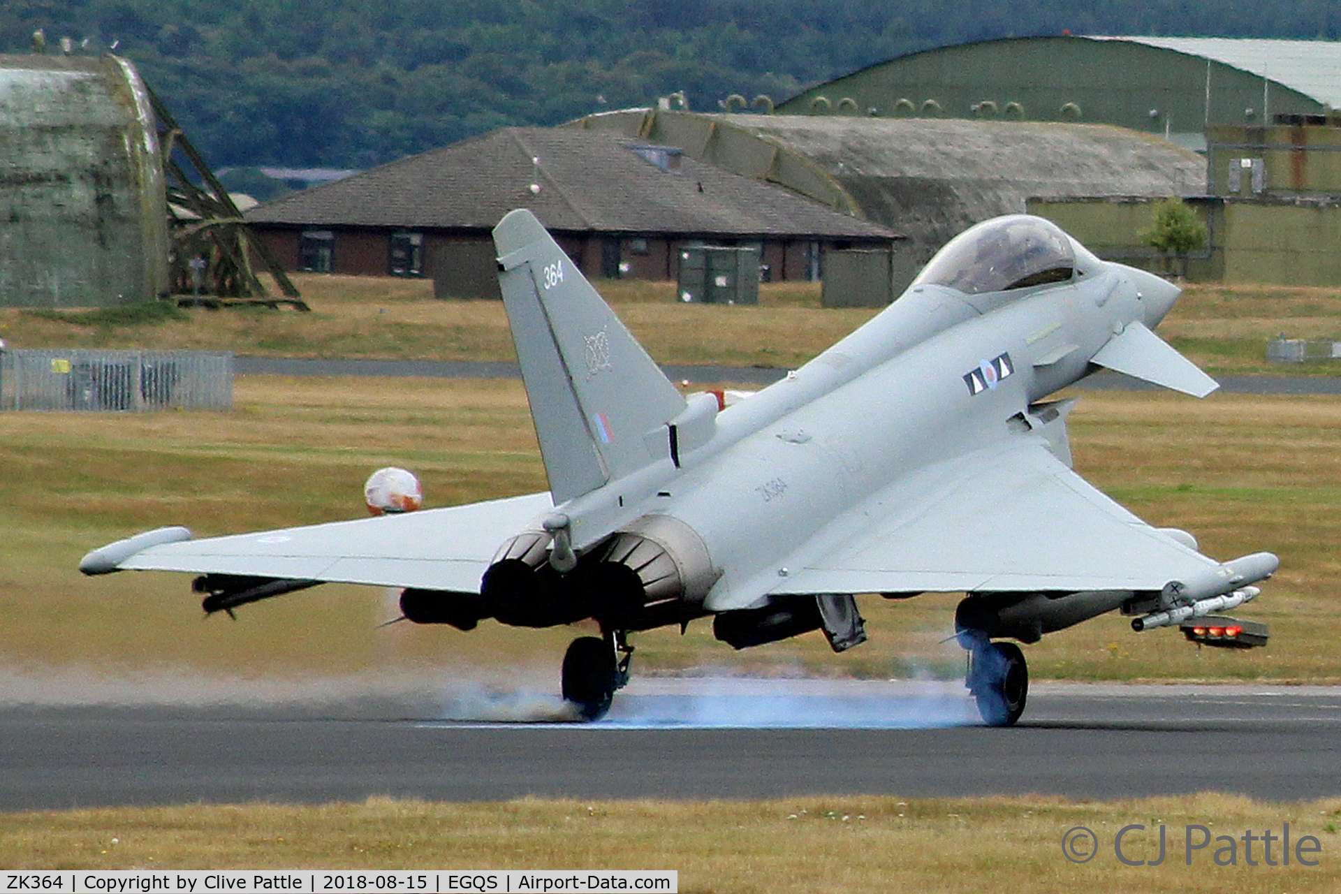 ZK364, 2014 Eurofighter EF-2000 Typhoon FGR.4 C/N BS125/449, Active at Lossiemouth