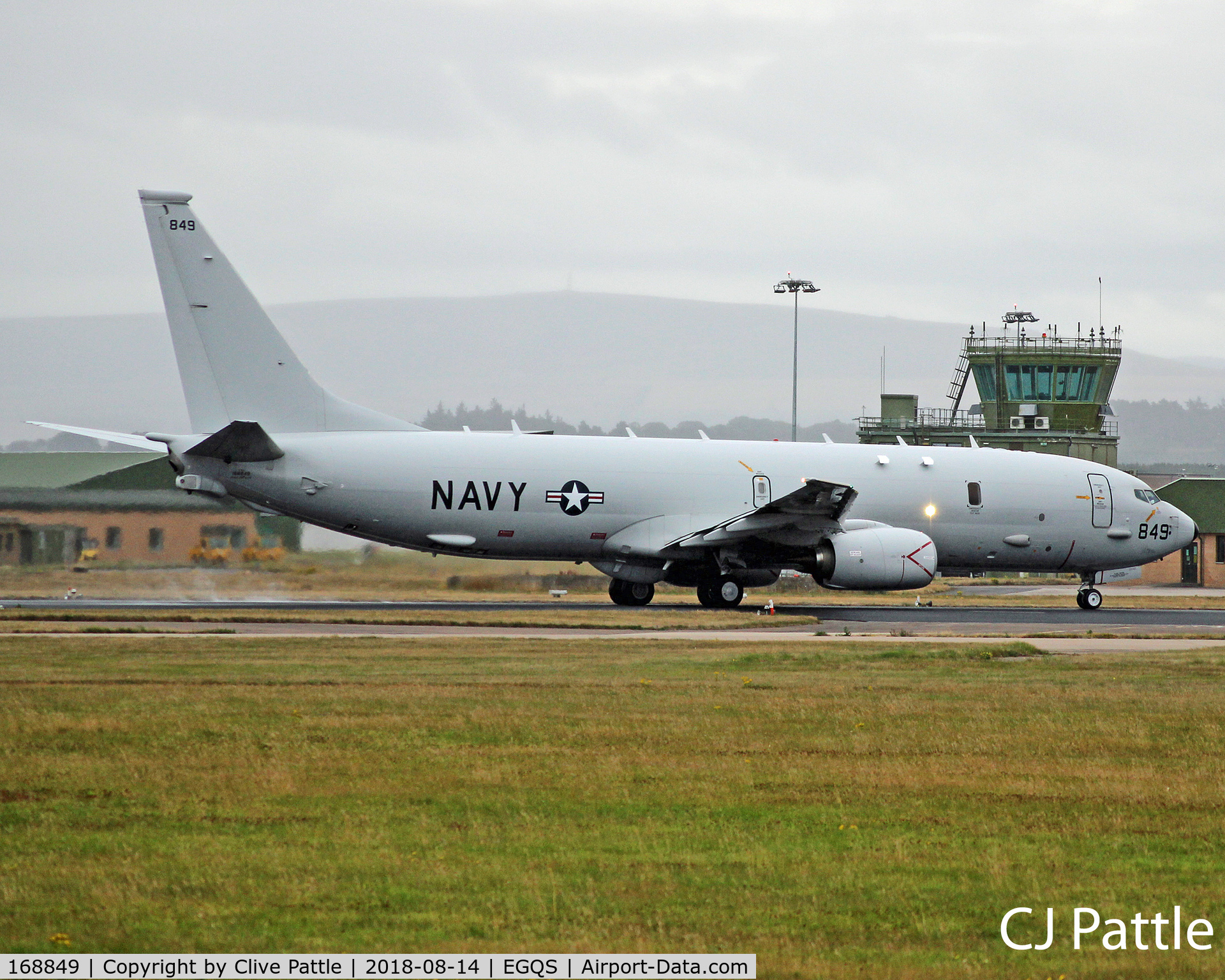 168849, Boeing P-8A Poseidon C/N 44141, Active at Lossiemouth