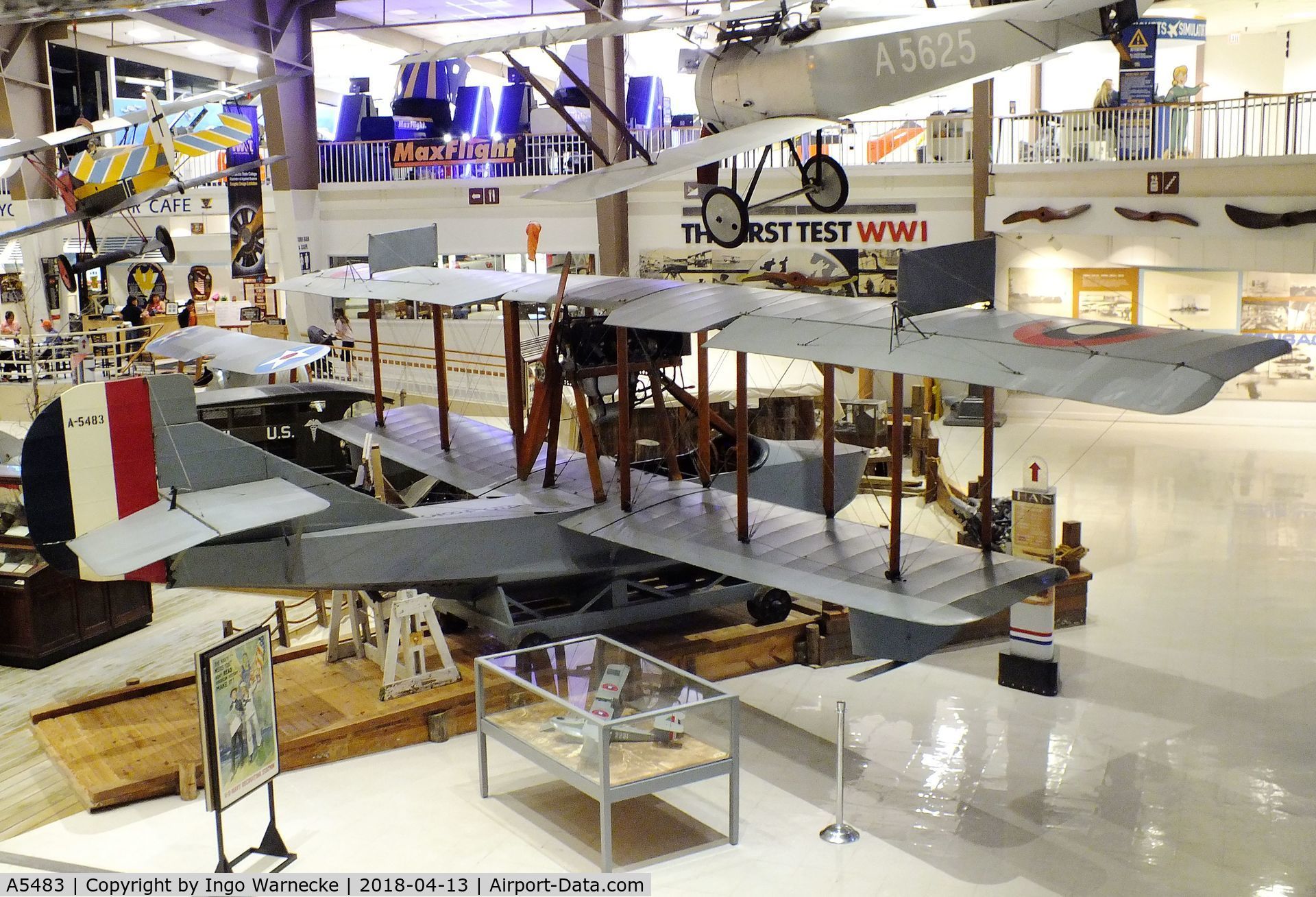 A5483, 1918 Curtiss MF-Boat C/N Not found A5483, Curtiss MF-Boat at the NMNA, Pensacola