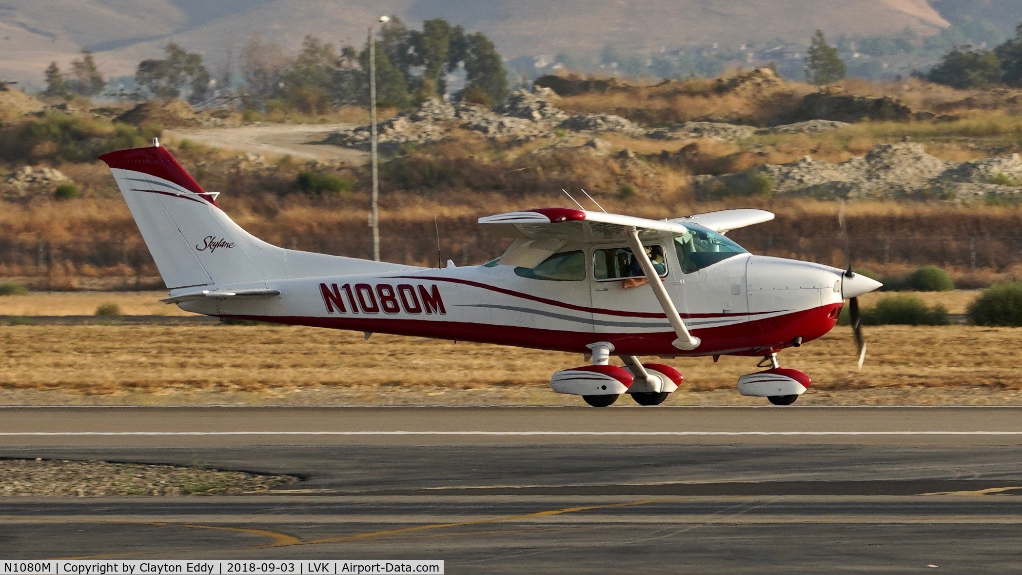 N1080M, Cessna 182Q Skylane C/N 18266034, Livermore Airport California 2018.
