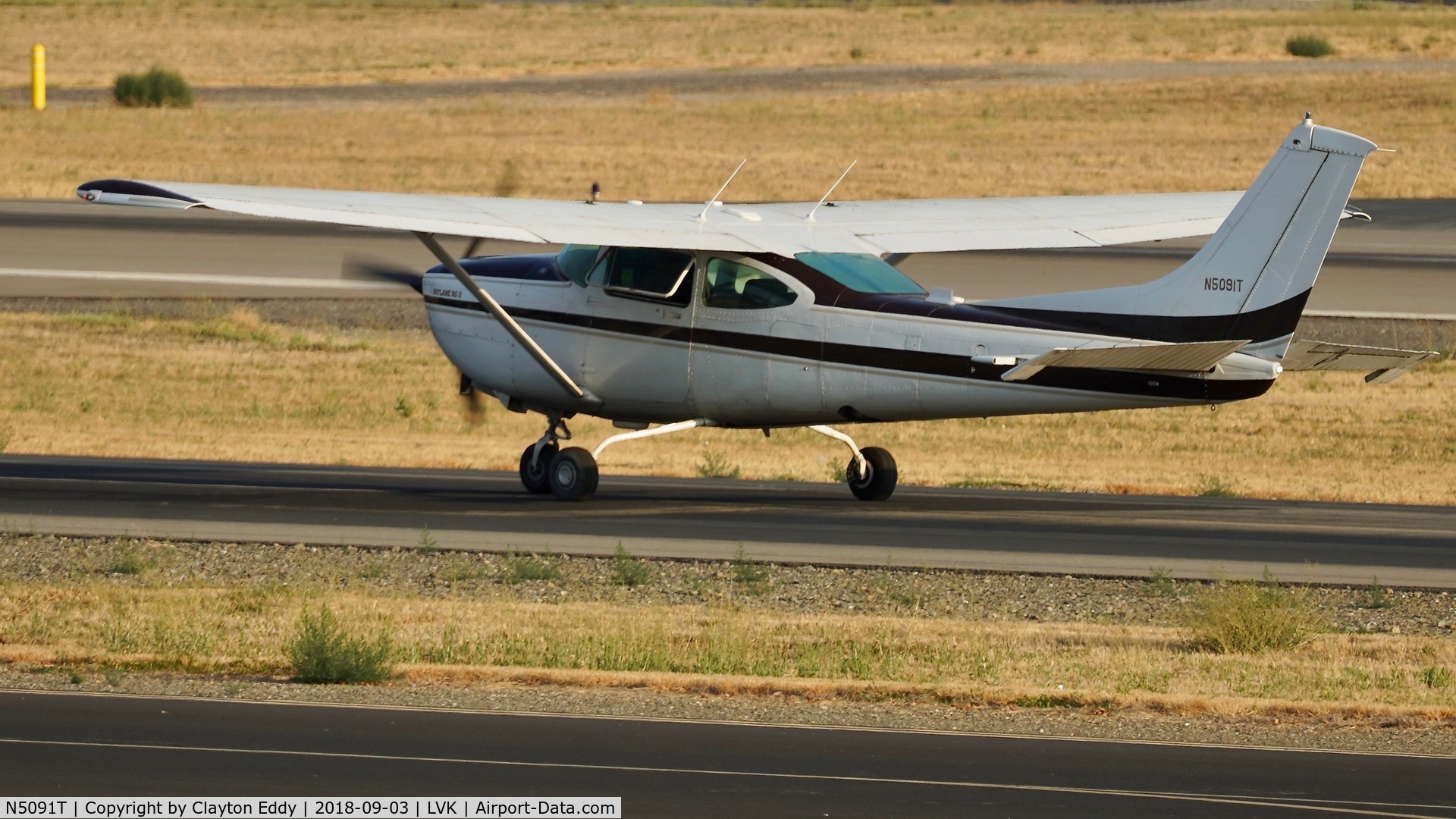 N5091T, 1981 Cessna TR182 Turbo Skylane RG C/N R18201814, Livermore Airport California 2018.