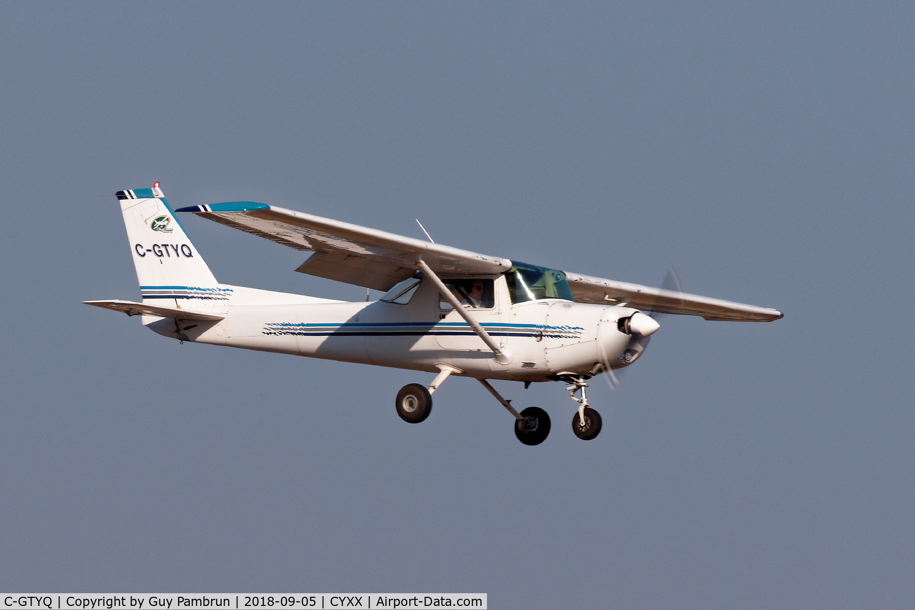 C-GTYQ, 1979 Cessna 152 C/N 15283423, Landing