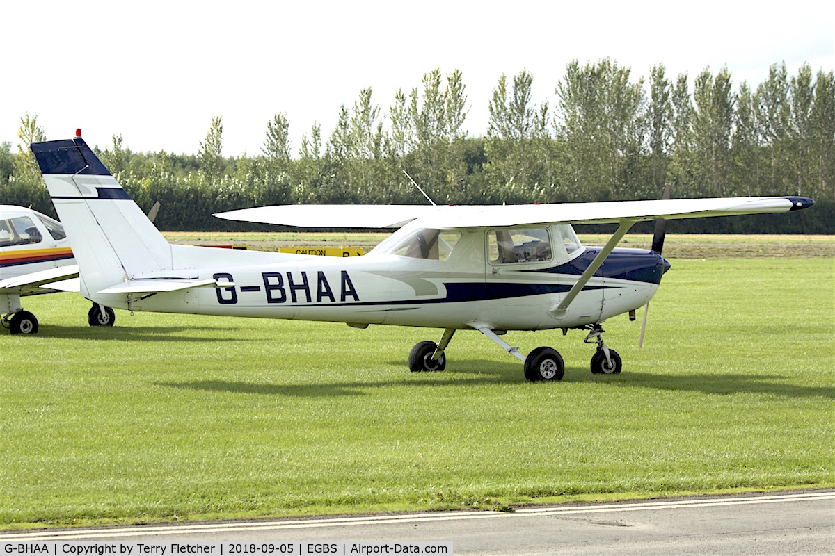 G-BHAA, 1978 Cessna 152 C/N 15281330, At Shobdon
