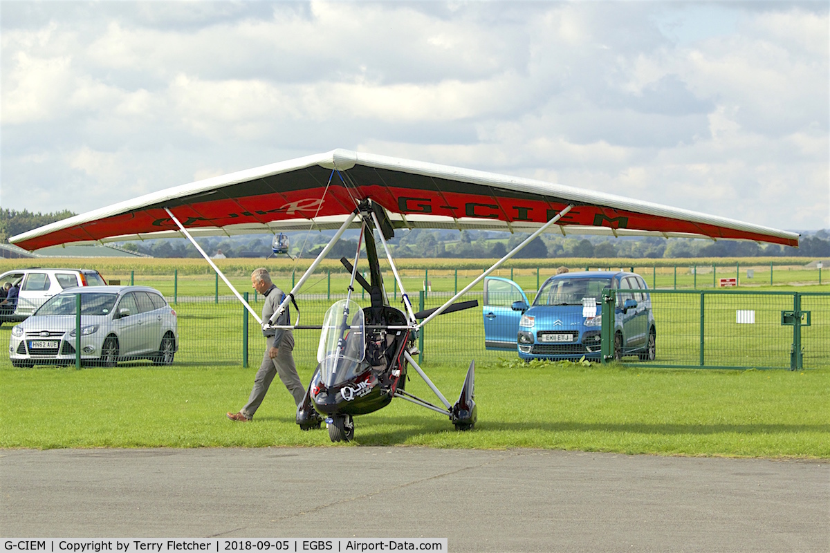 G-CIEM, 2014 P&M Aviation QuikR C/N 8678, At Shobdon