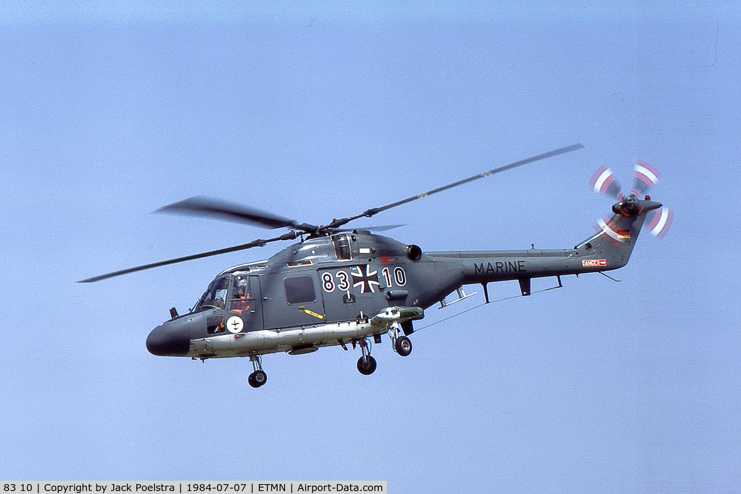 83 10, Westland Super Lynx Mk.88A C/N 429, 83 10 of MFG.3 at Nordholz