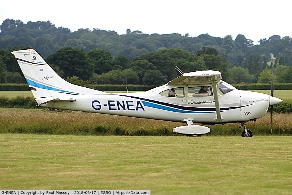 G-ENEA, 1971 Cessna 182P Skylane C/N 182-60895, Project Propeller Day. Ex:-D-ENEA.