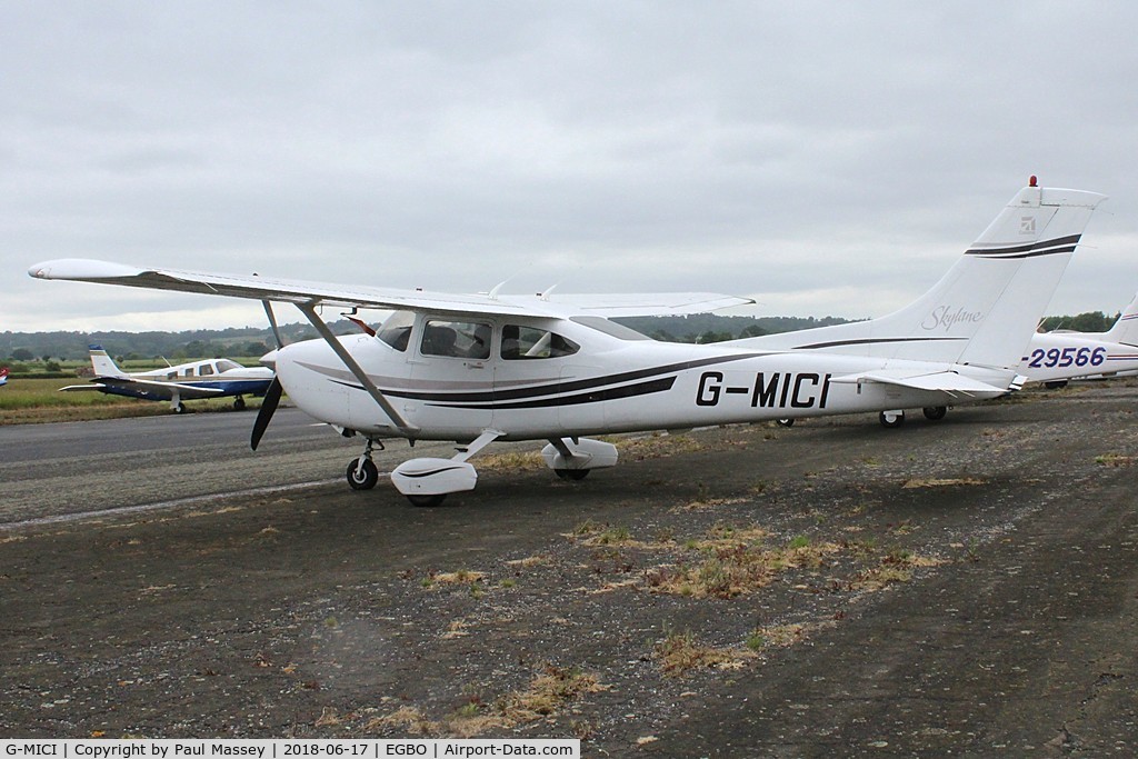 G-MICI, 1999 Cessna 182S Skylane C/N 182-80546, Project Propeller Day. Ex:-G-WARF,N7089F.