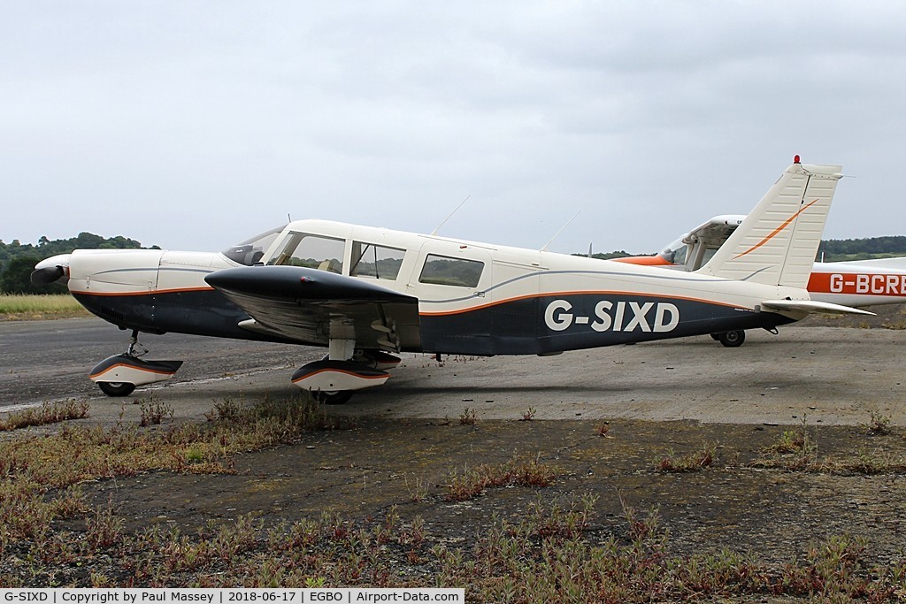 G-SIXD, 1970 Piper PA-32-300 Cherokee Six Cherokee Six C/N 32-7140007, Project Propeller Day. Ex:-HB-OMH,N8615N.