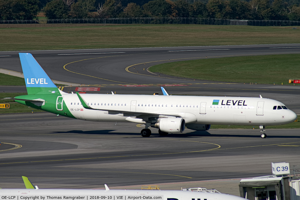 OE-LCP, 2015 Airbus A321-211 C/N 6629, LEVEL (Anisec) Airbus A321