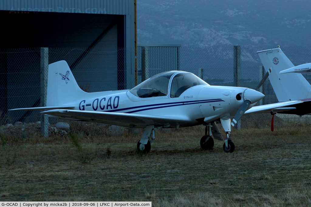 G-OCAD, 1996 Sequoia F-8L Falco C/N PFA 100-12114, Parked