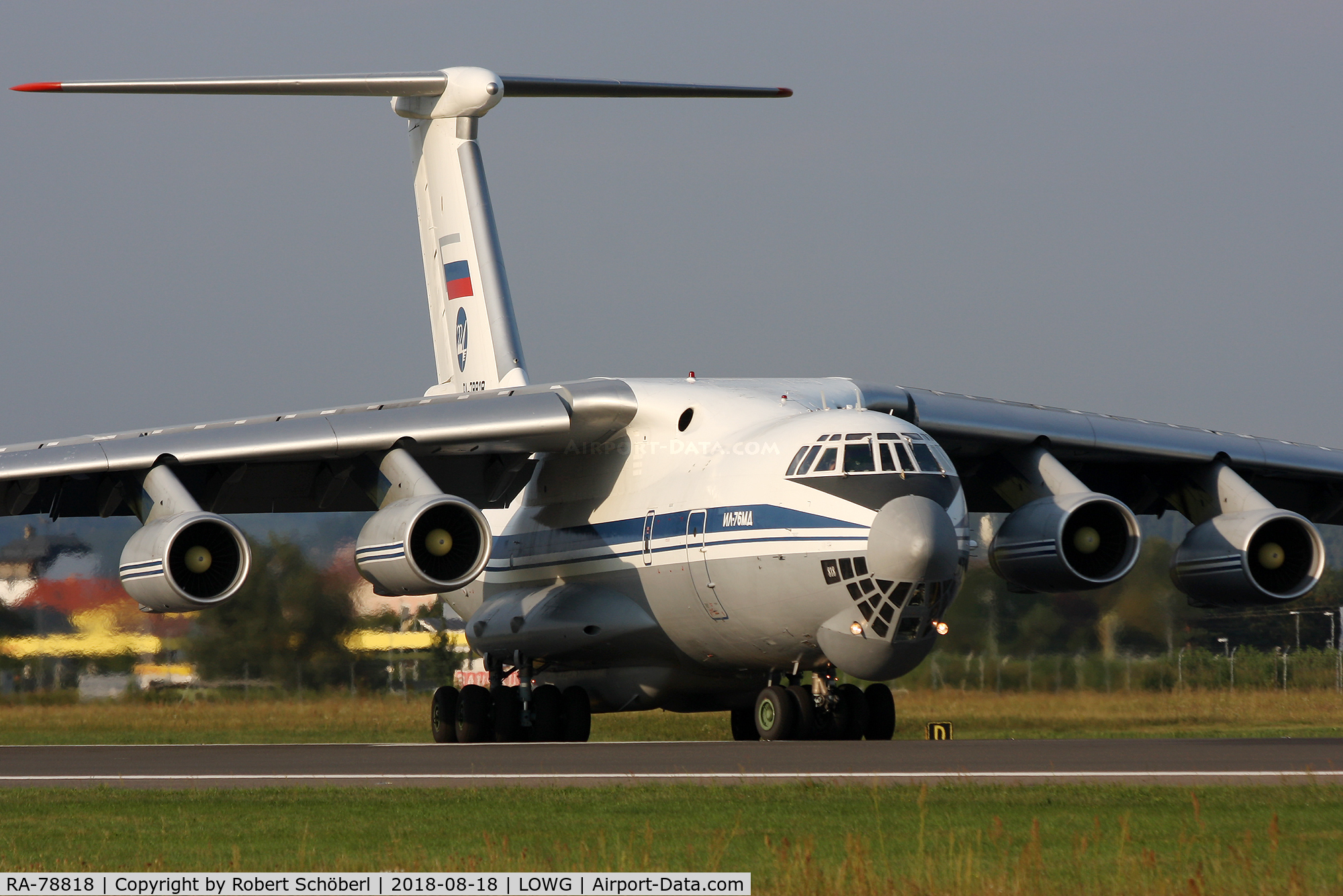 RA-78818, 1989 Ilyushin Il-76MD C/N 0093495858, RA-78818 @ LOWG