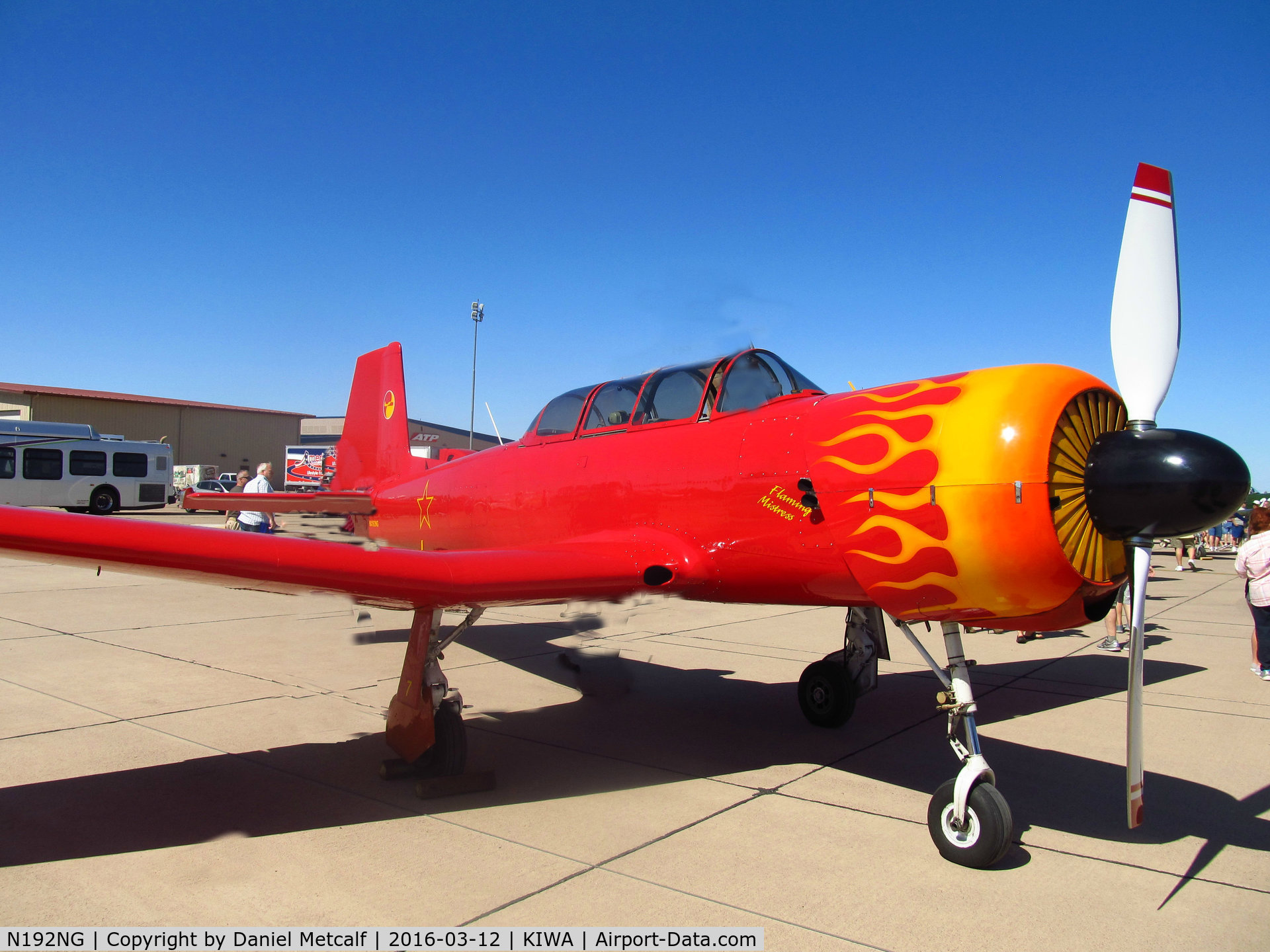 N192NG, 1975 Nanchang CJ-6 C/N 3051217, Seen at Gateway Aviation Day 2016