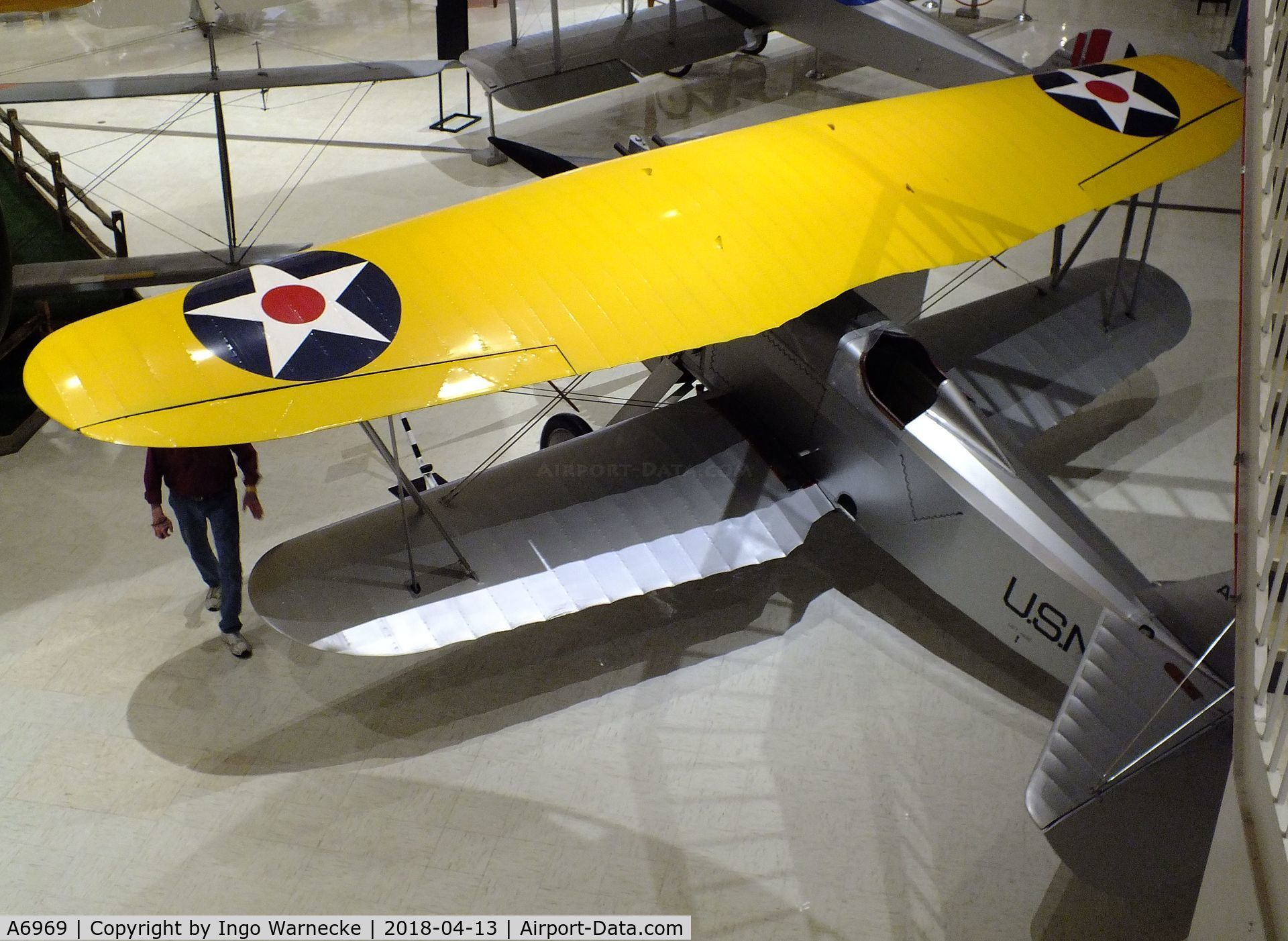 A6969, 1925 Curtiss F6C-1 Hawk C/N 60, Curtiss F6C-1 Hawk at the NMNA, Pensacola FL