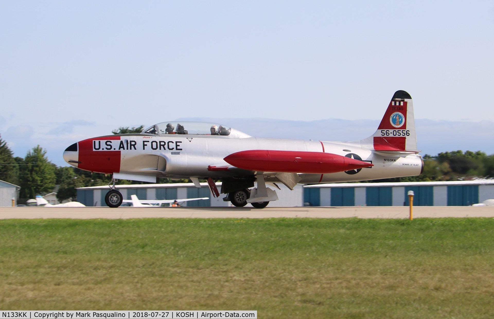 N133KK, Canadair T-33AN Silver Star 3 C/N T33-556, Canadair T-33AN