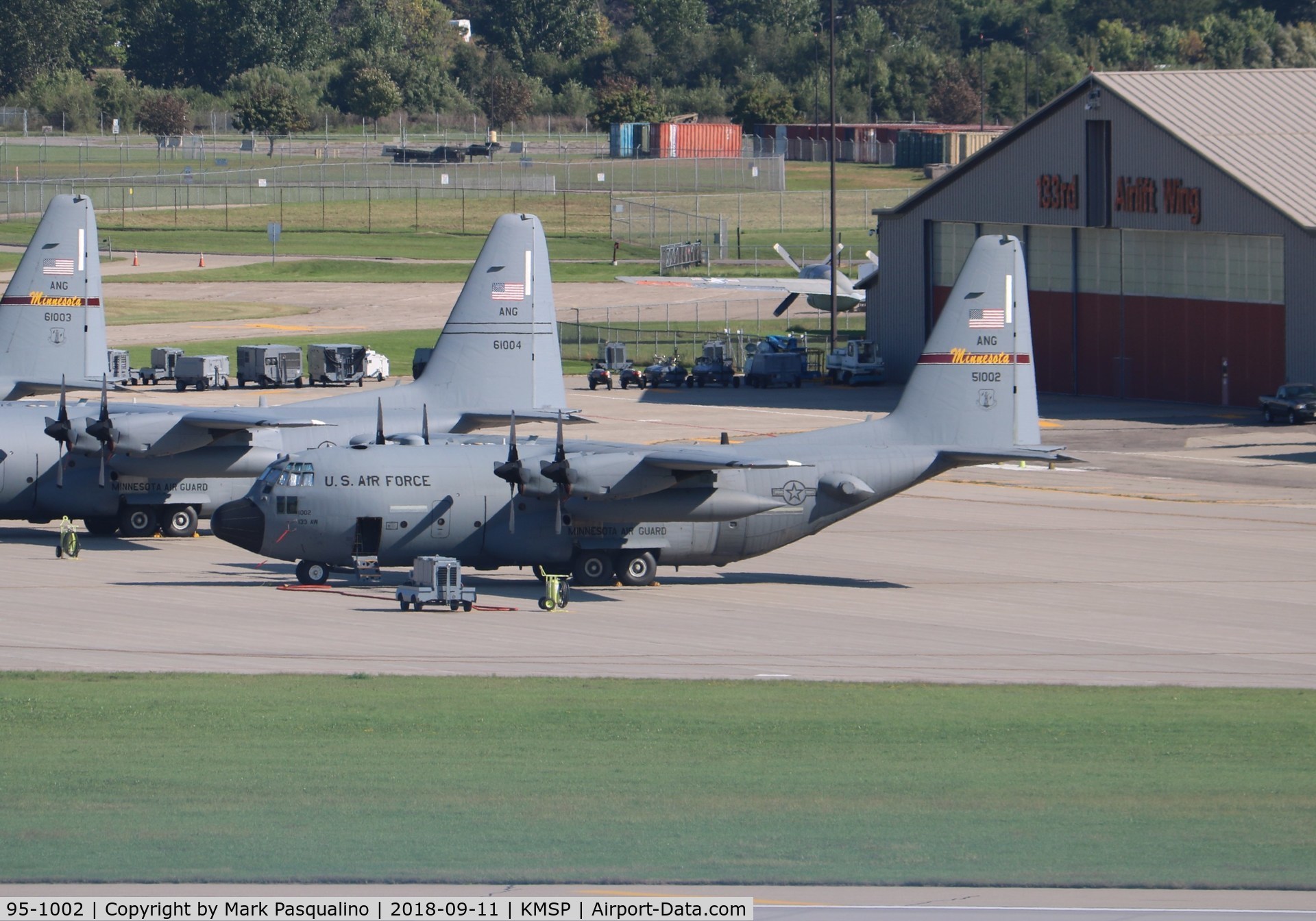95-1002, 1995 Lockheed C-130H Hercules C/N 382-5422, Lockheed C-130H