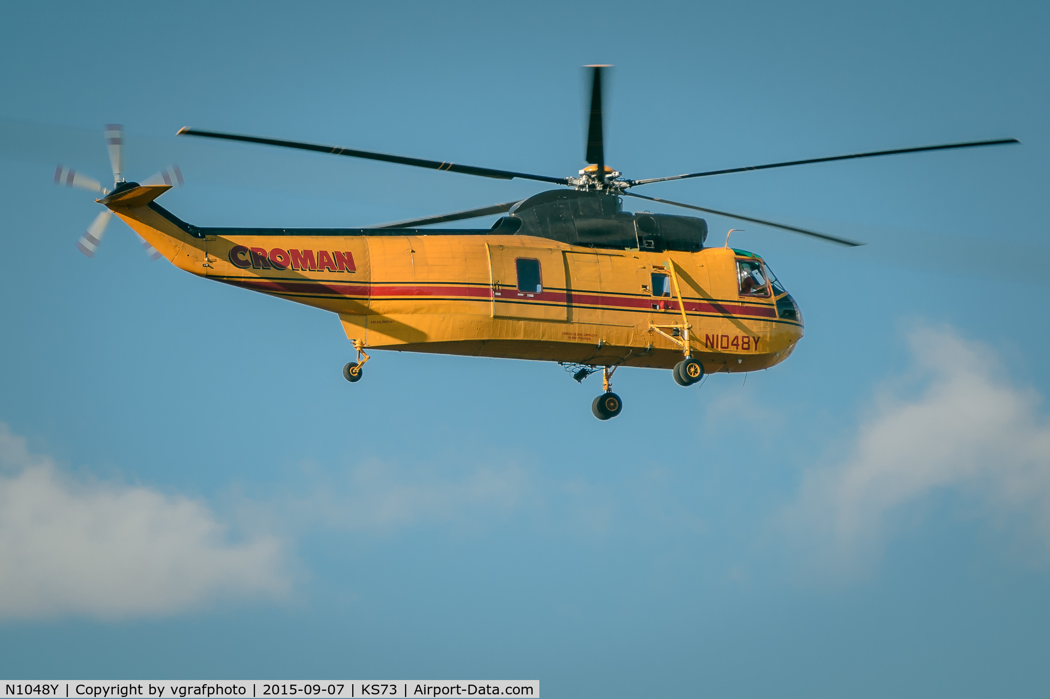 N1048Y, 1962 Sikorsky SH-3H Sea King C/N 61161, Sikorsky Helicopter fighting 2015 Wildfires around Kamiah, ID