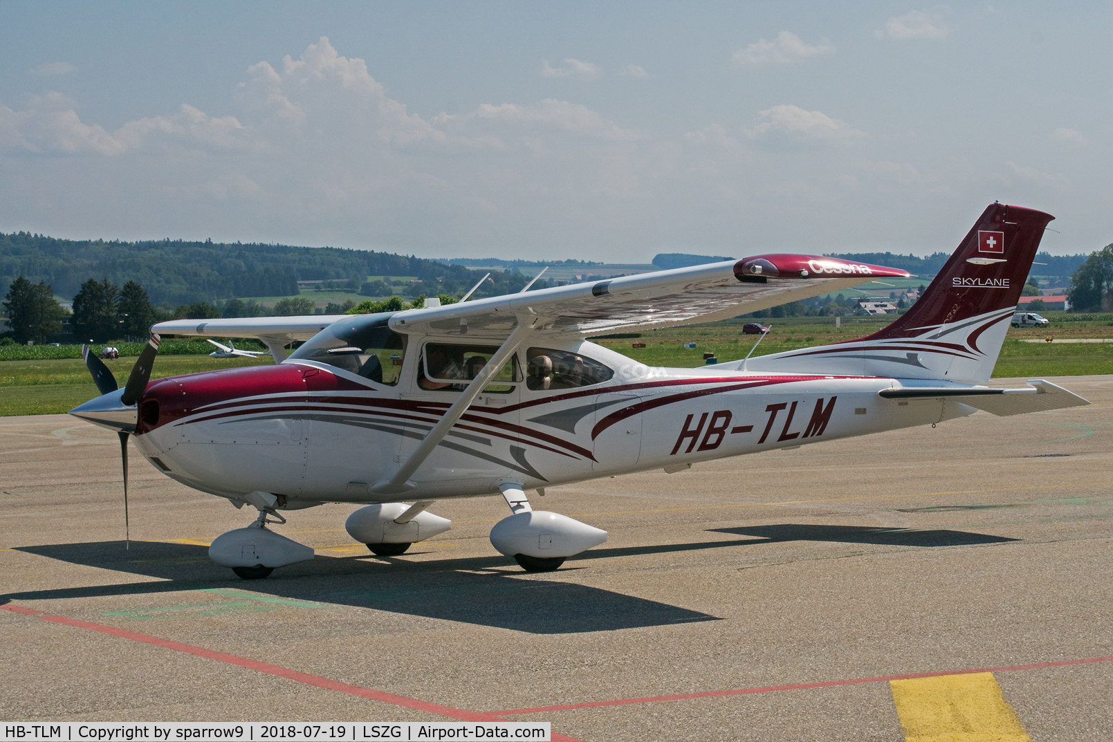 HB-TLM, 2016 Cessna 182T Skylane Skylane C/N 18282420, At Grenchen