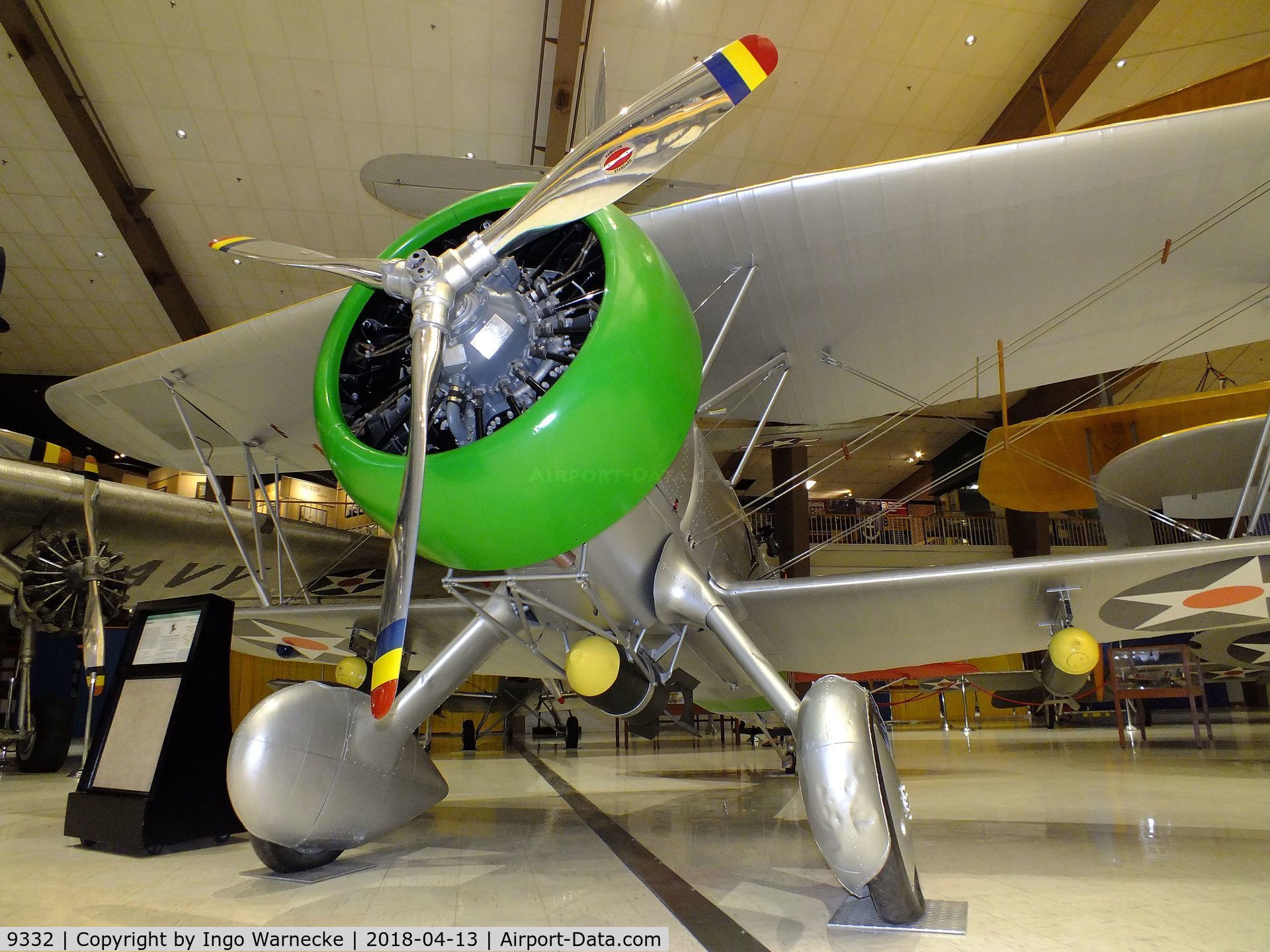 9332, 1937 Curtiss BFC-2 Goshawk C/N Not found 9332, Curtiss BFC-2 Goshawk at the NMNA, Pensacola FL