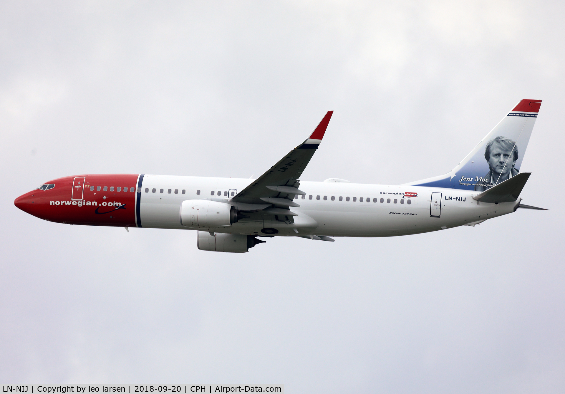 LN-NIJ, 2018 Boeing 737-8JP C/N 42094, Copenhagen 20.9.2018