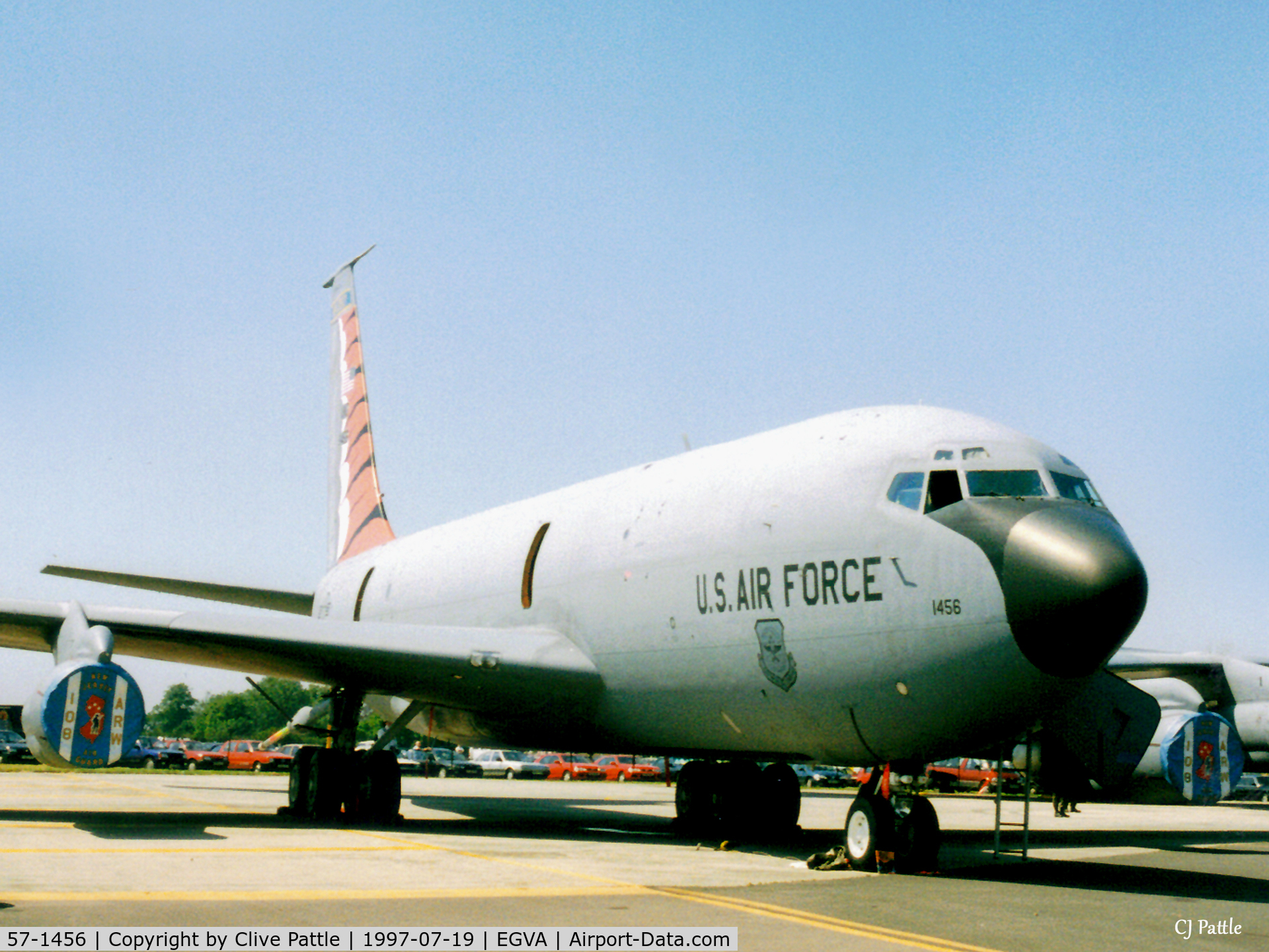 57-1456, 1957 Boeing KC-135R Stratotanker C/N 17527, At RIAT 1997