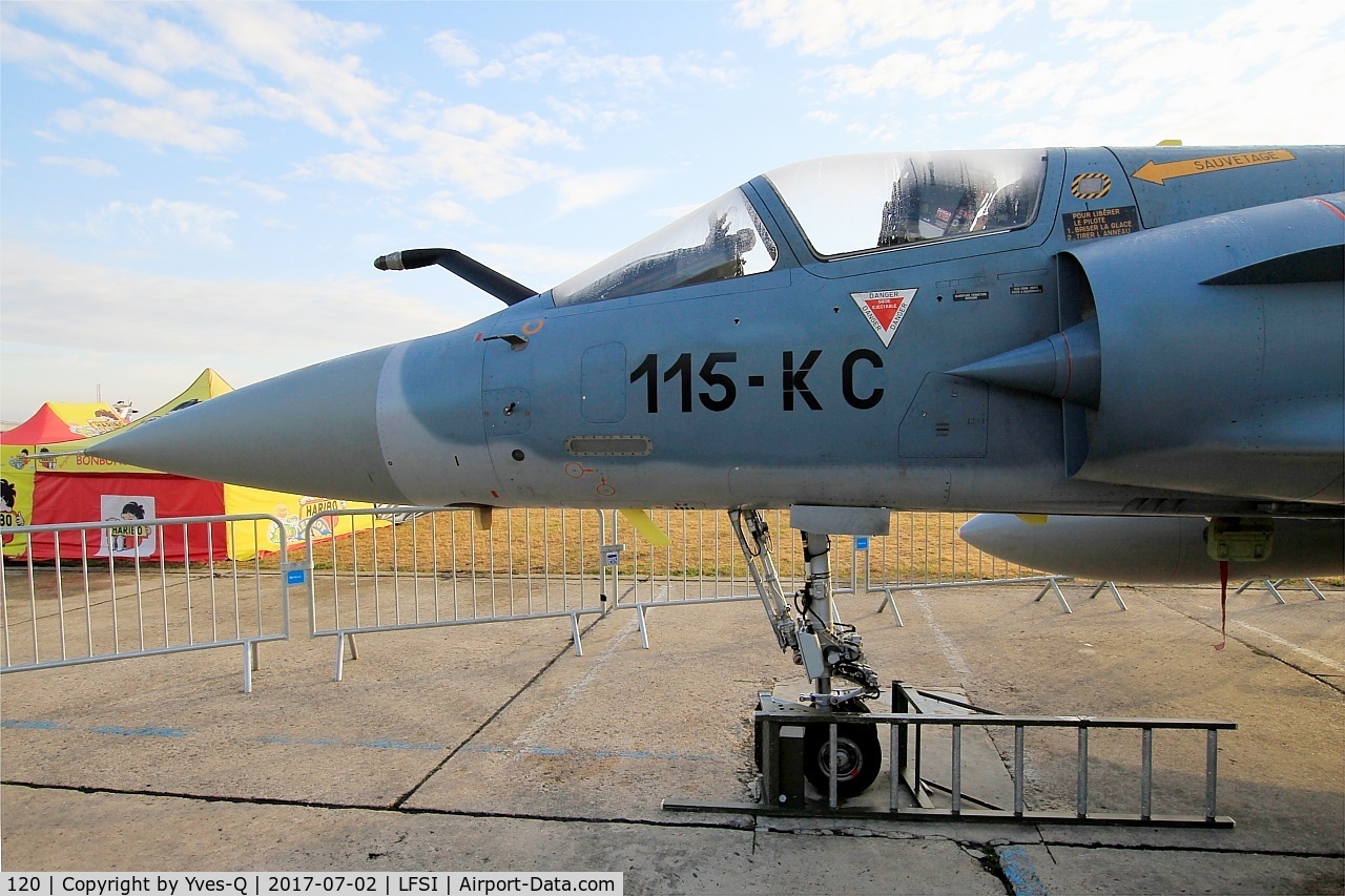 120, Dassault Mirage 2000C C/N 396, Dassault Mirage 2000 C, Static display, St Dizier-Robinson Air Base 113 (LFSI) Open day 2017