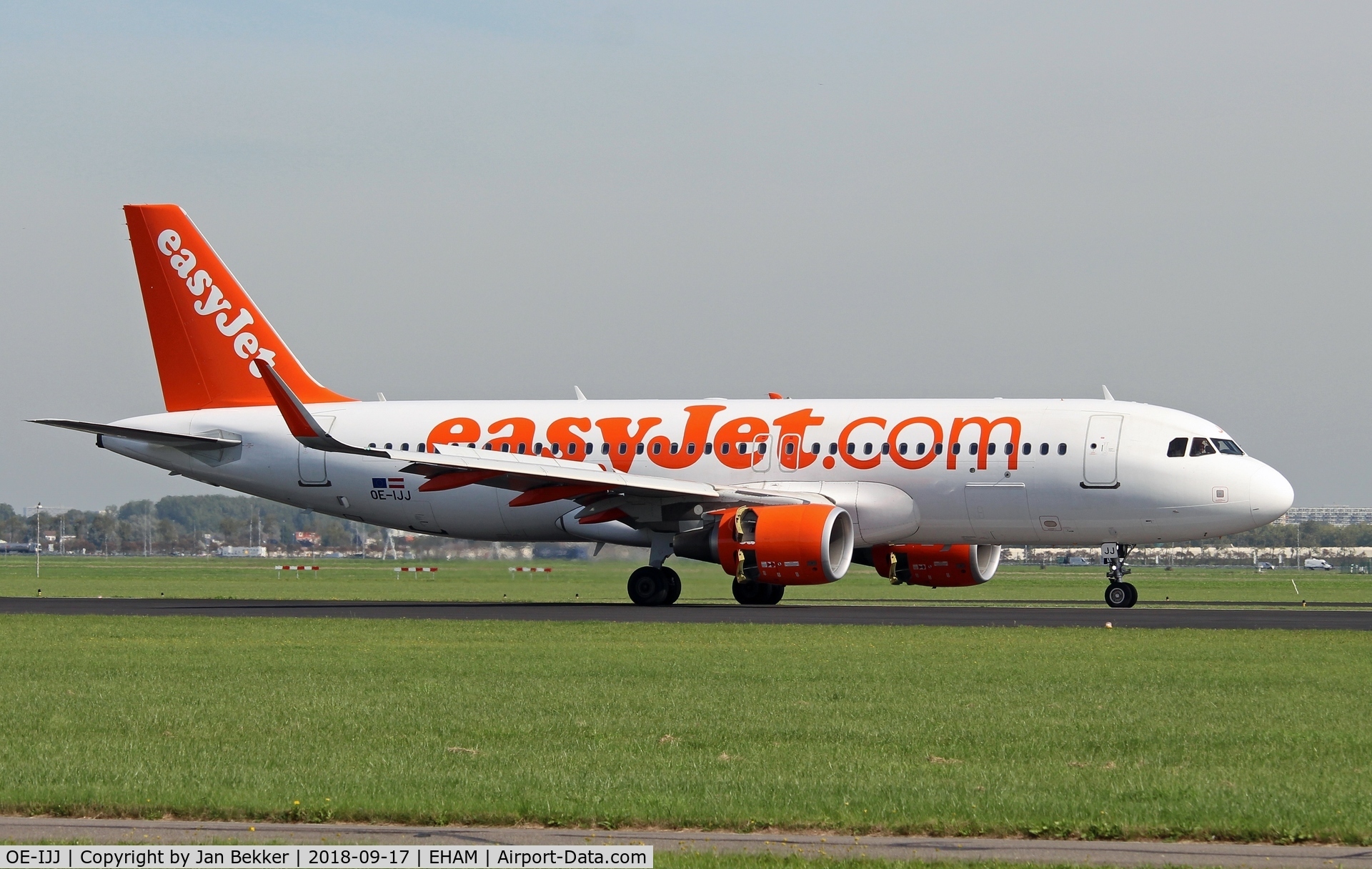 OE-IJJ, 2015 Airbus A320-214 C/N 6546, Schiphol Amsterdam