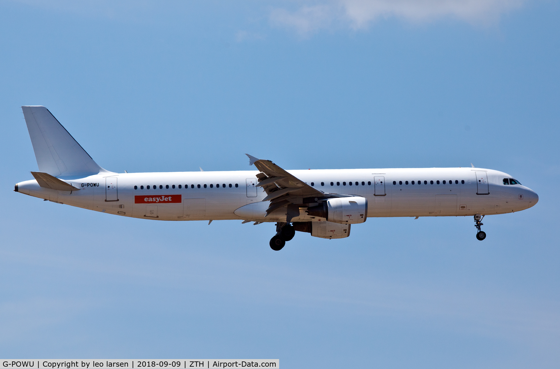 G-POWU, 2008 Airbus A321-211 C/N 3708, Zakynthos 9.9.2018