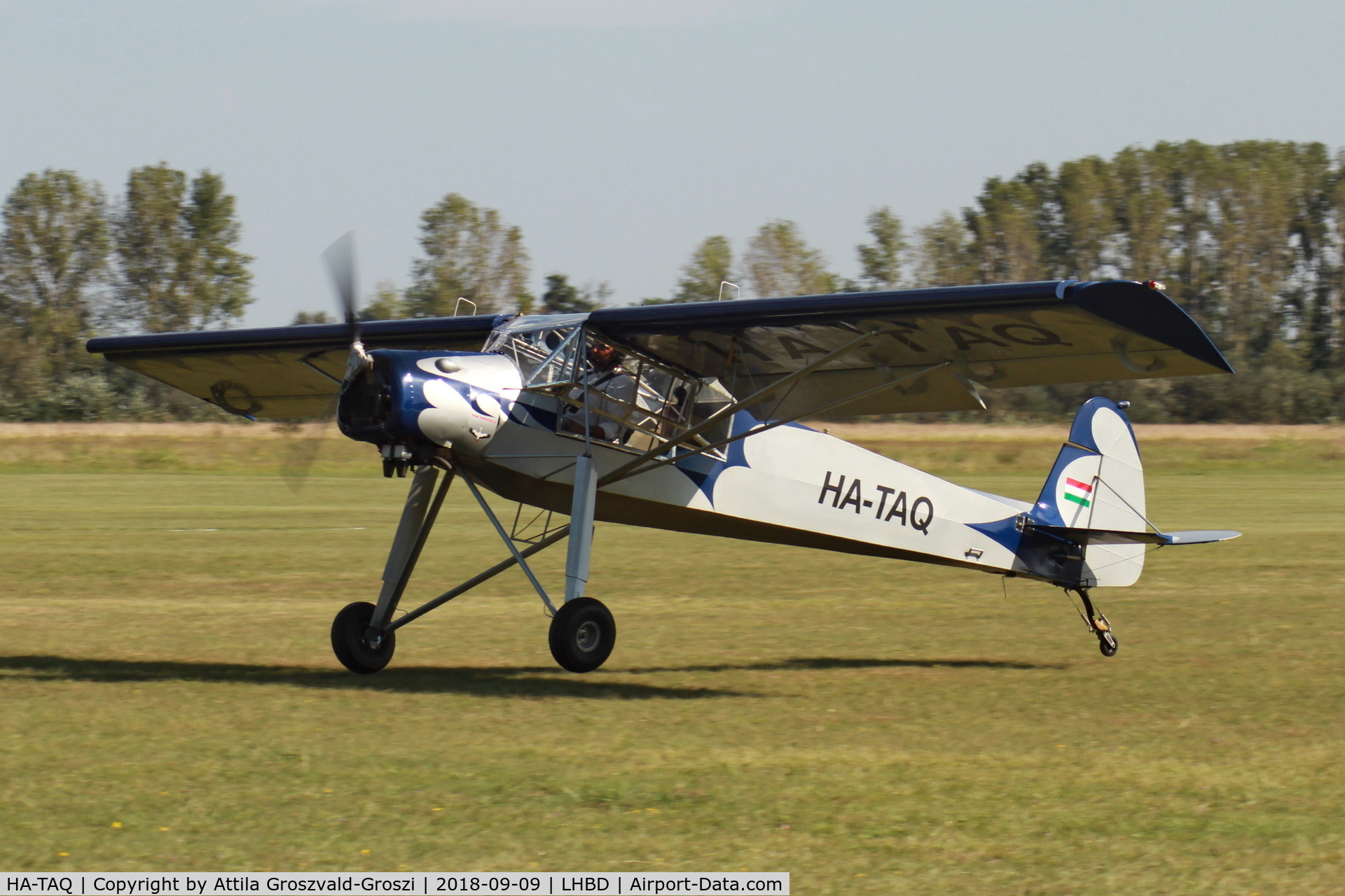 HA-TAQ, Slepcev Storch SS-MK4 C/N SS4-051, LHBD - Ex Military Air Base, Börgönd Airport Airshow 2018