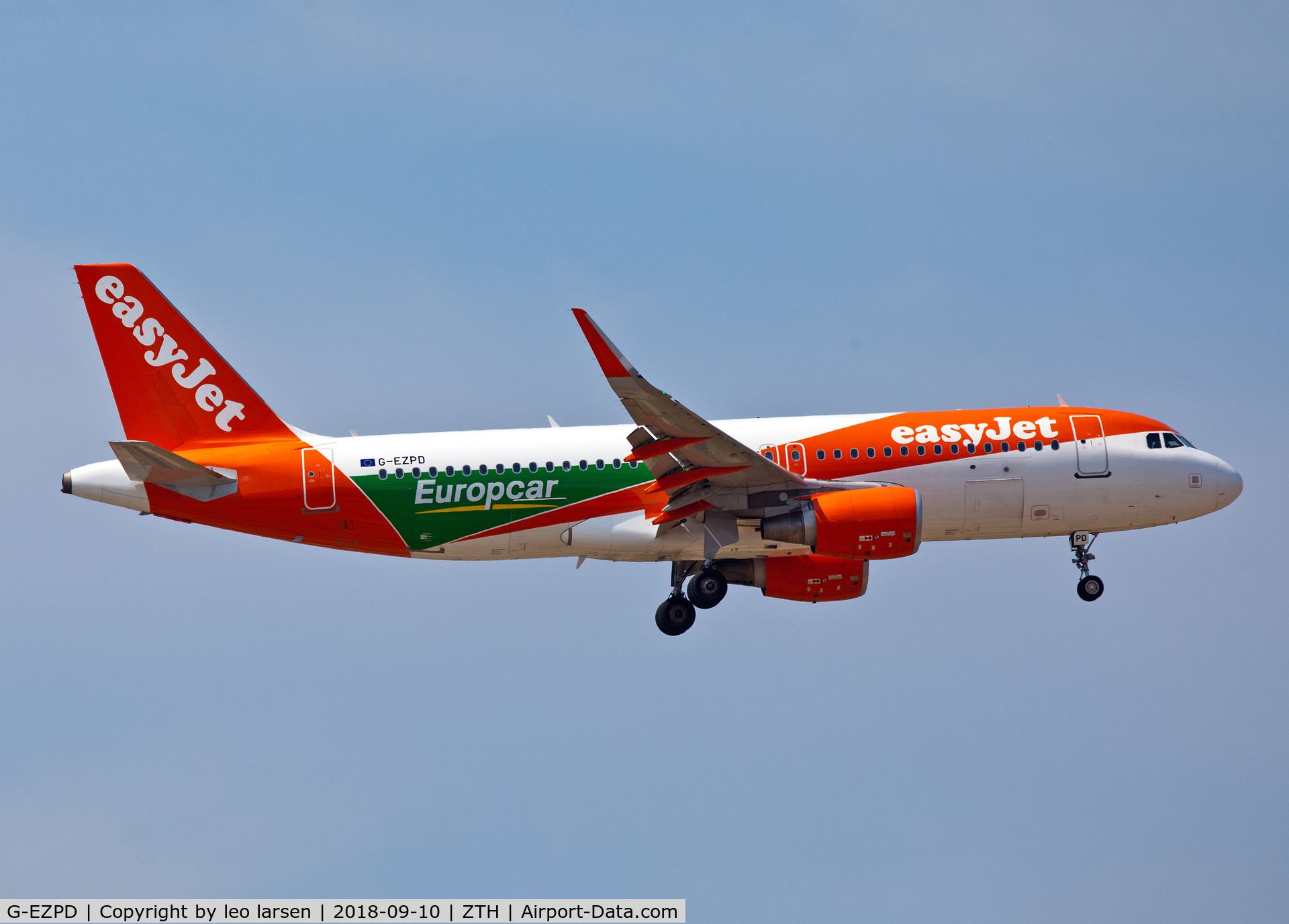 G-EZPD, 2015 Airbus A320-214 C/N 7040, Zakynthos 10.9.2018