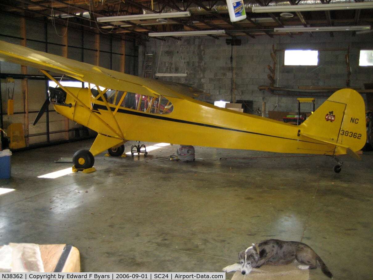N38362, 1940 Piper J3L-65 Cub C/N 4857, Photo of N38362.  Aircraft's original N number was NC-30362