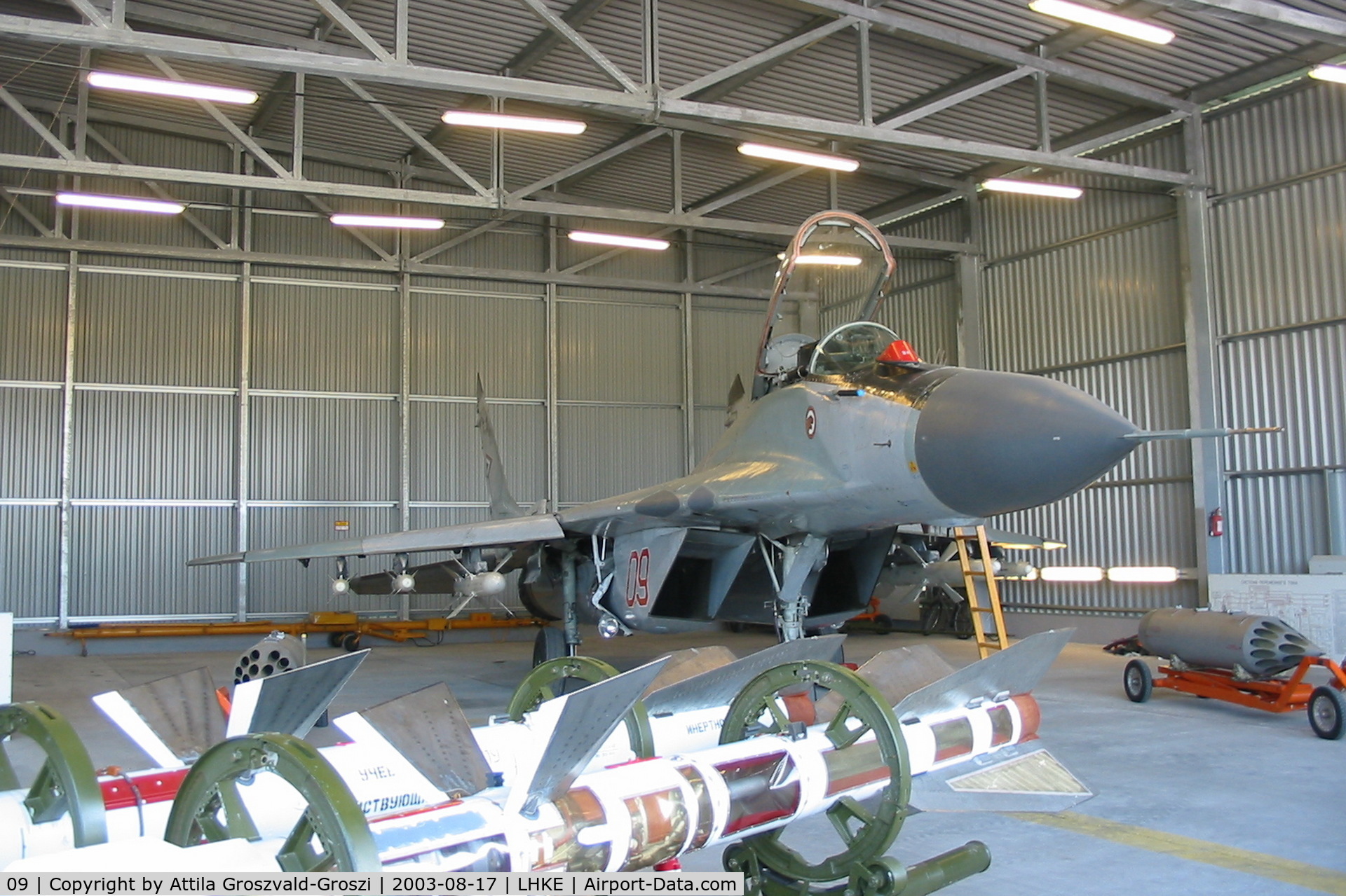 09, Mikoyan-Gurevich MiG-29B C/N 2960535157/4602, LHKE - Kecskemét Air Base, Hungary
