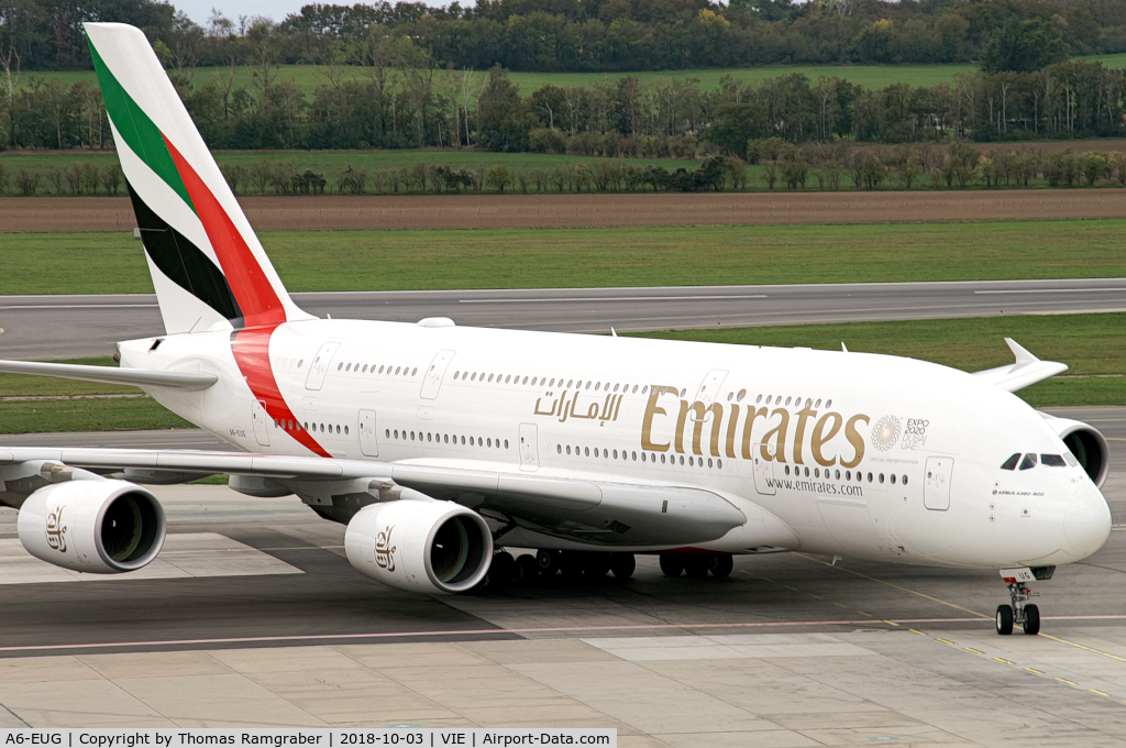 A6-EUG, 2016 Airbus A380-861 C/N 219, Emirates Airbus A380