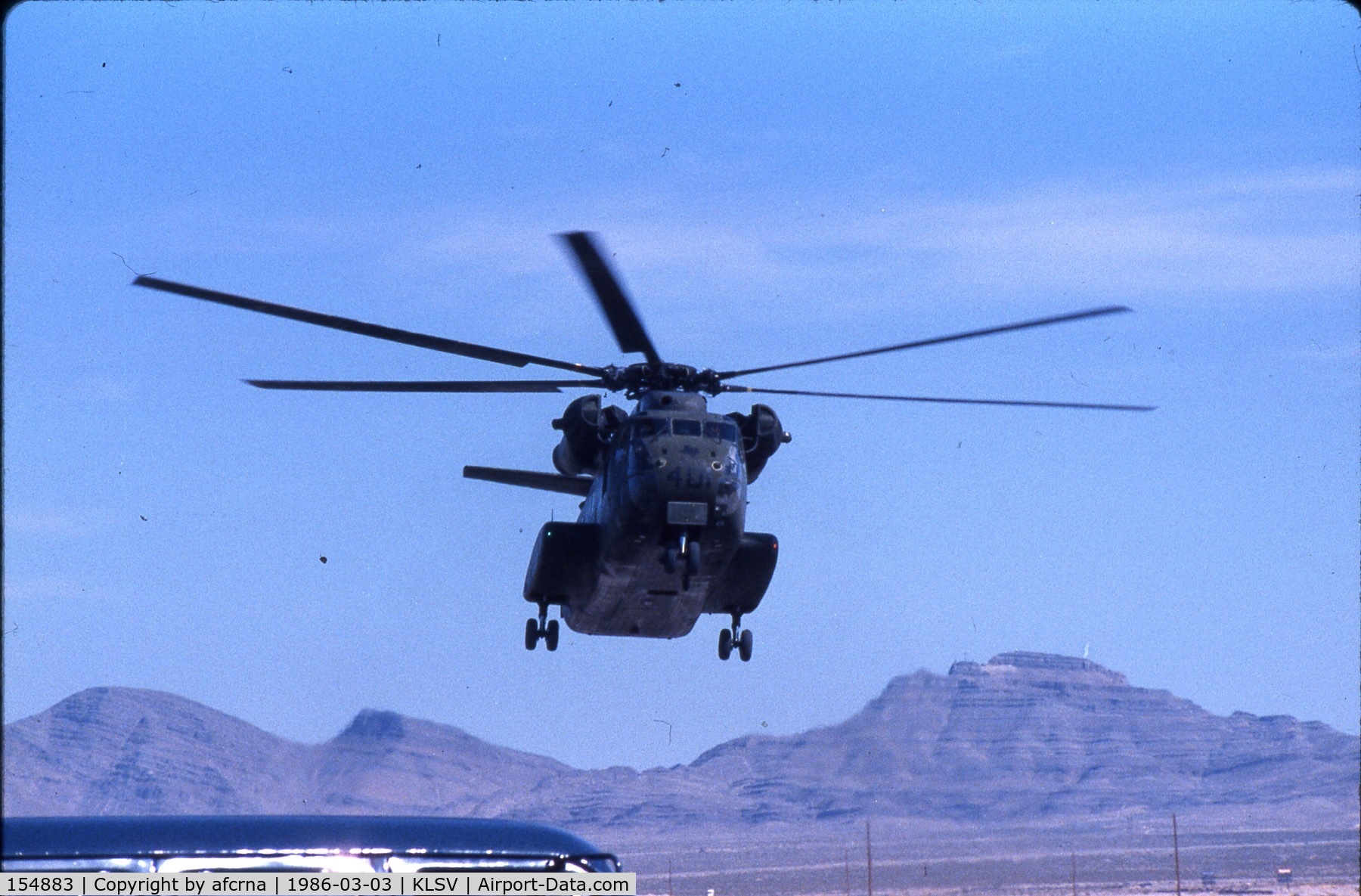 154883, Sikorsky CH-53A Sea Stallion C/N 65-154, NELLIS AFB