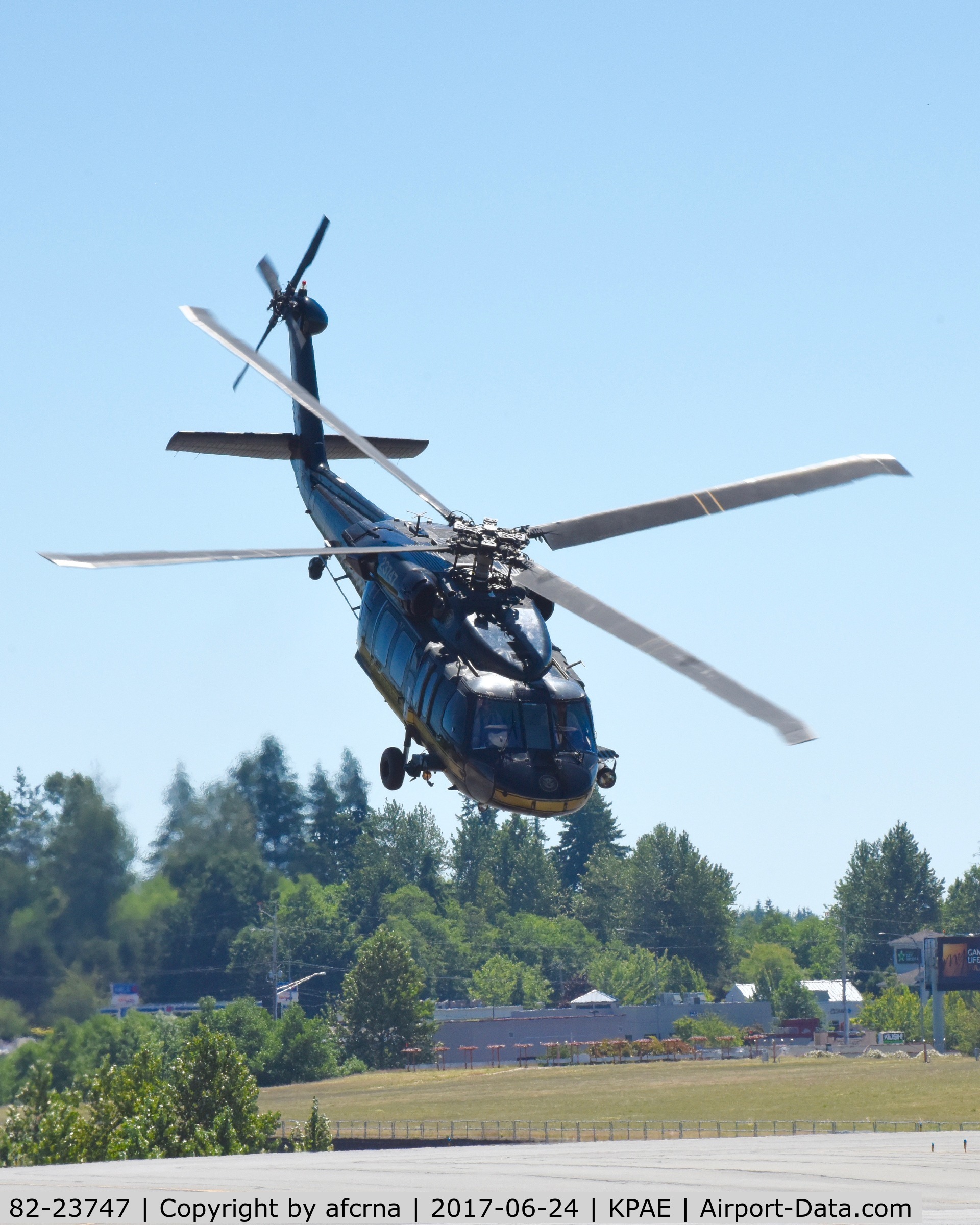 82-23747, Sikorsky UH-60A Black Hawk C/N 70.570, PAINE FIELD OPEN HOUSE