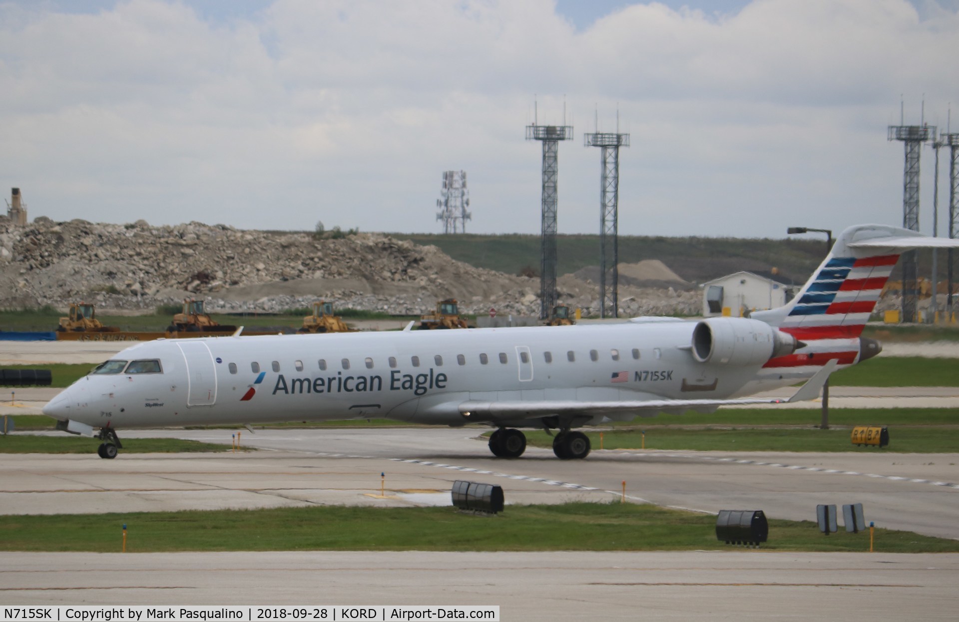 N715SK, 2004 Bombardier CRJ-700 (CL-600-2C10) Regional Jet C/N 10179, CL-600-2C10