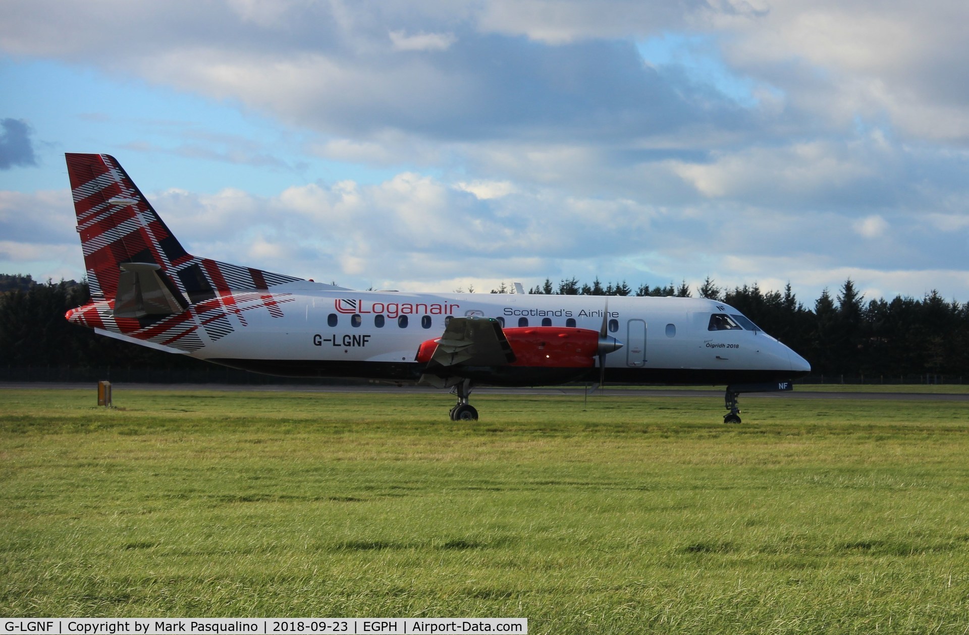 G-LGNF, 1990 Saab SF340B C/N 340B-192, SAAB 340B