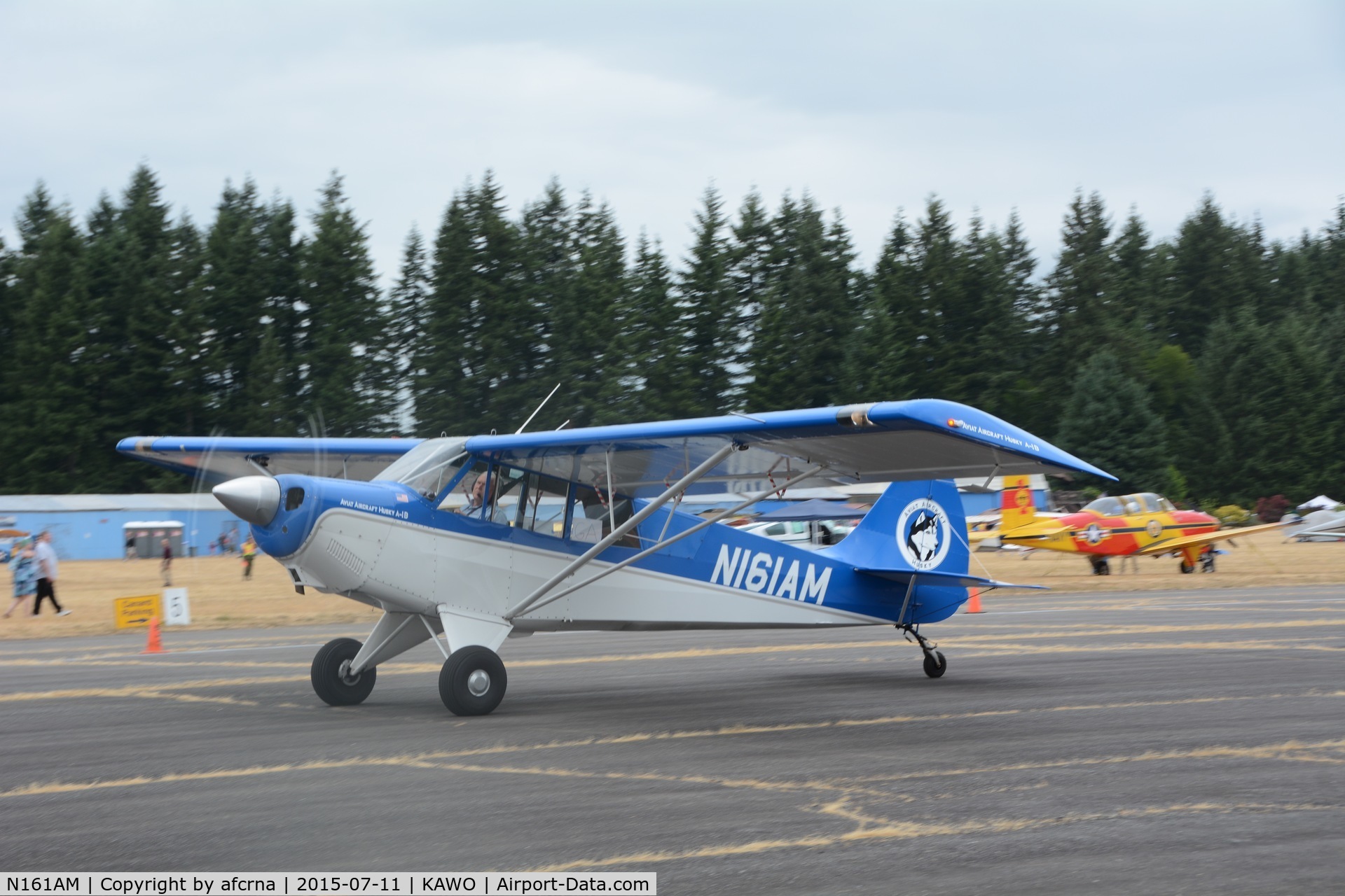 N161AM, 2001 Aviat A-1B Husky C/N 2161, EAA ARLINGTON FLY-IN