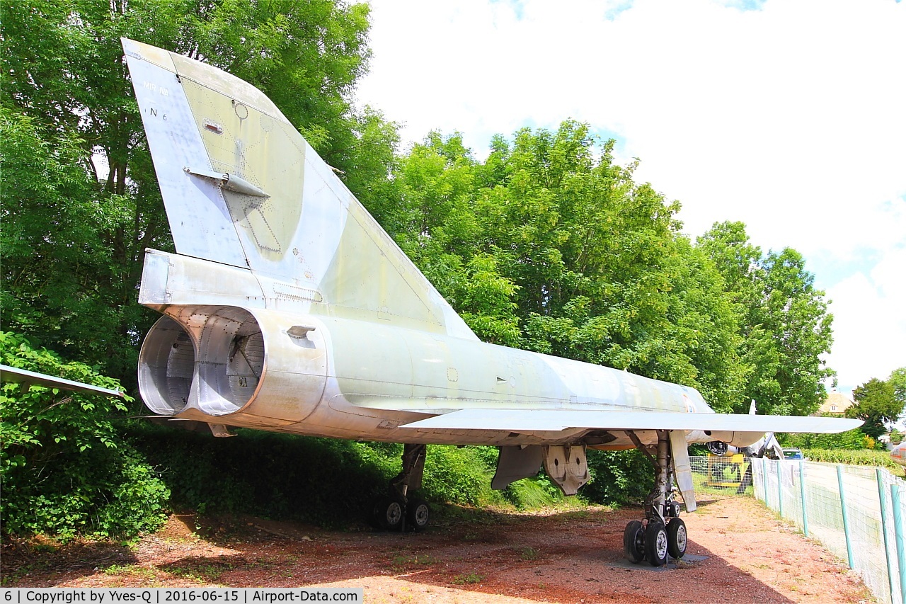 6, Dassault Mirage IVA C/N 6, Dassault Mirage IV-A, Savigny-Les Beaune Museum