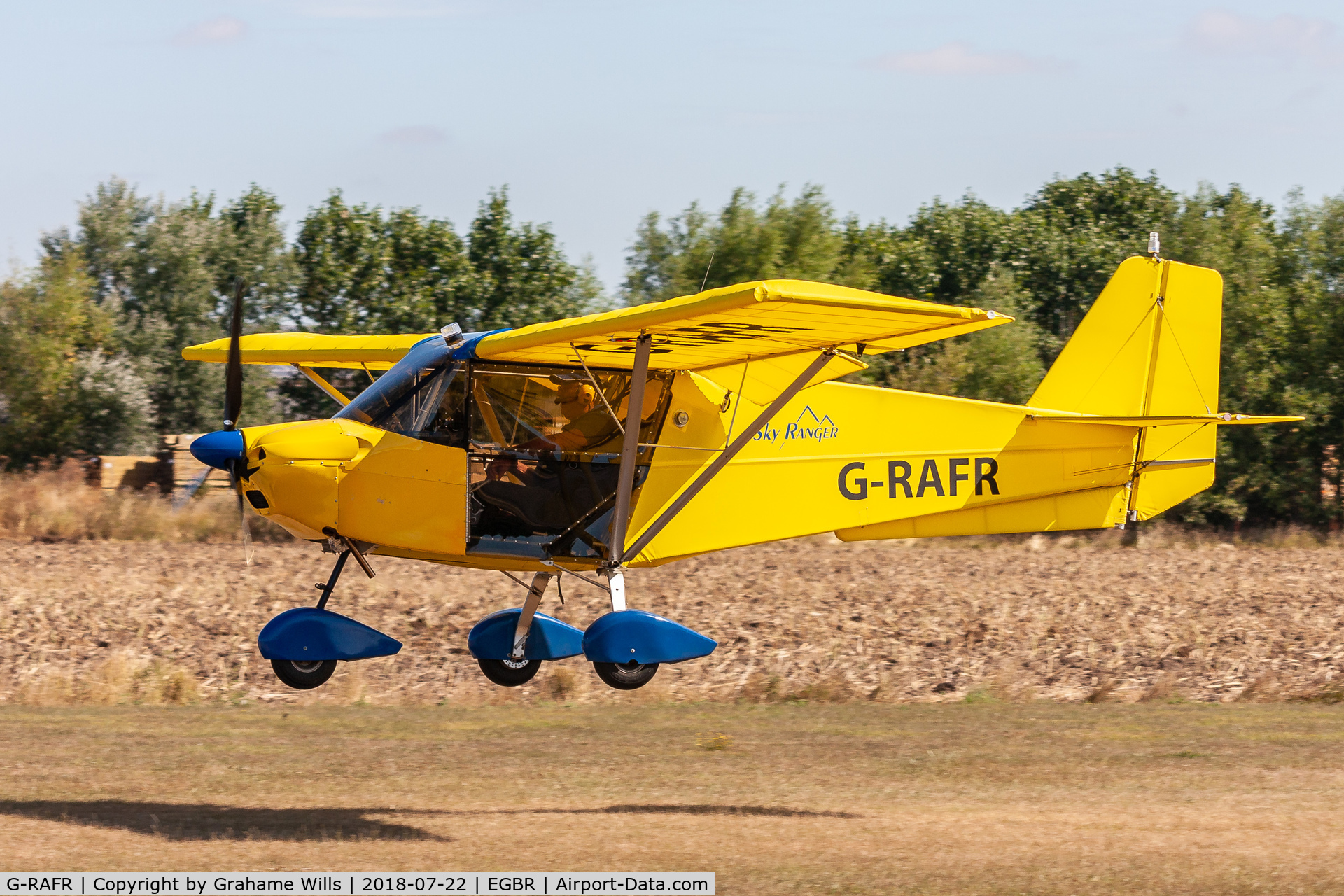 G-RAFR, 2004 Skyranger J2.2(1) C/N BMAA/HB/410, Best Off Skyranger 912S(1) G-RAFR, Breighton 22/7/18