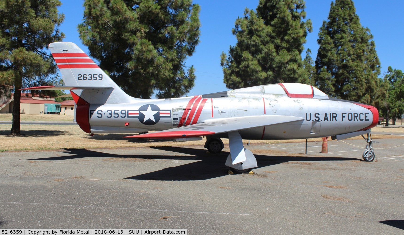 52-6359, Republic F-84F Thunderstreak C/N Not found 52-6359, F-84F
