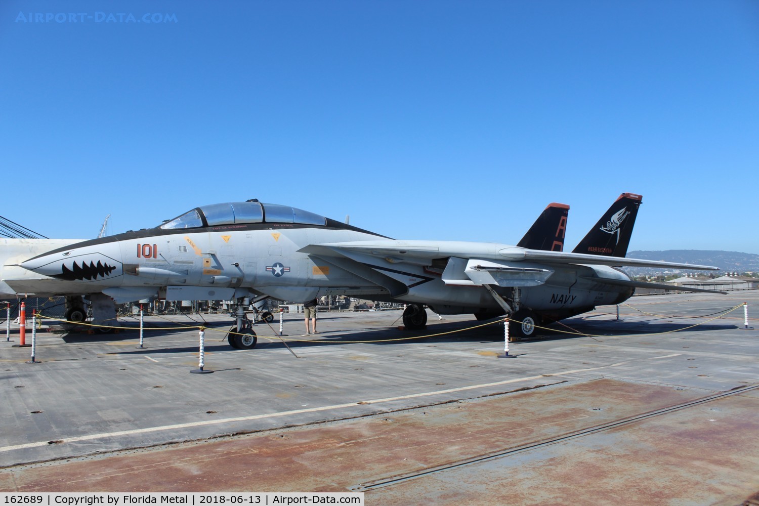 162689, Grumman F-14A Tomcat C/N 535, F-14A USS Hornet