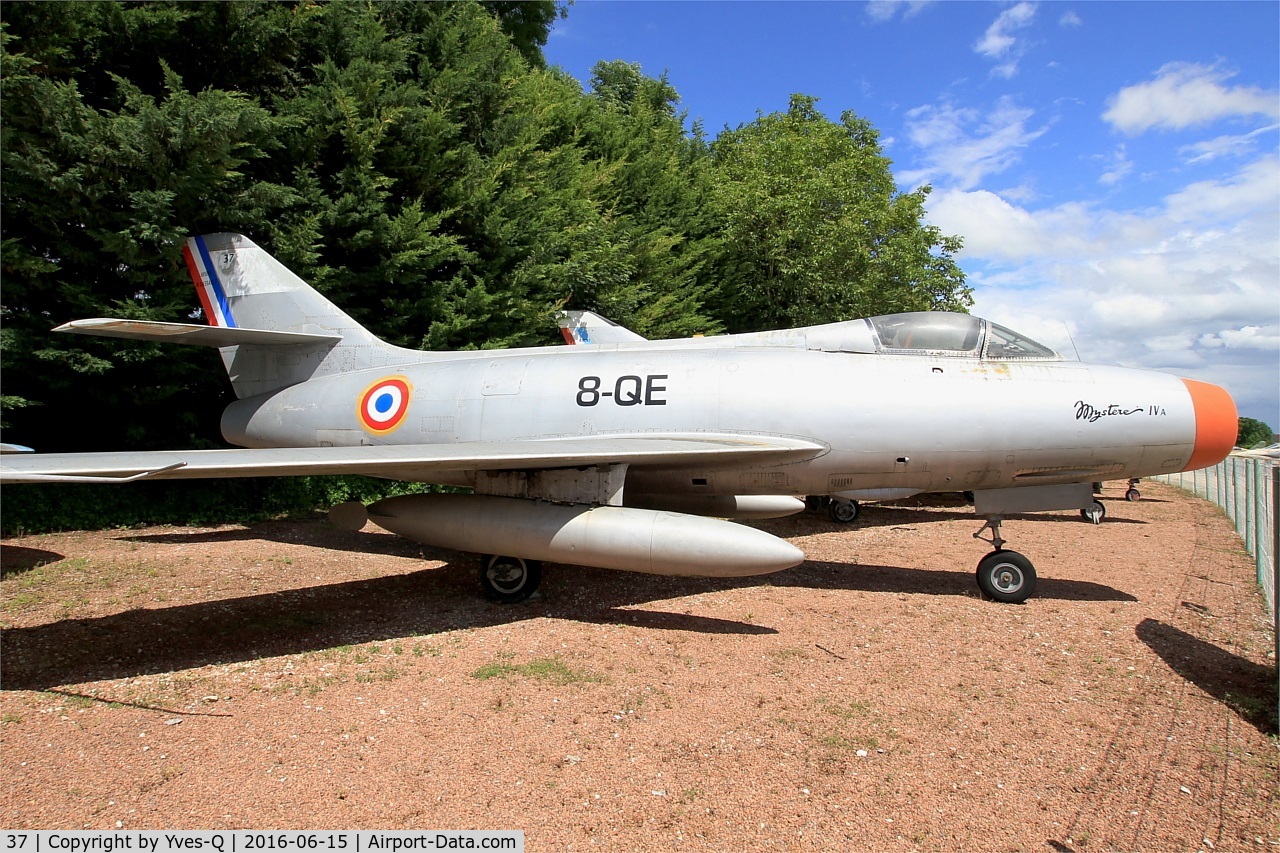 37, Dassault Mystere IVA C/N 37, Dassault Mystere IVA, Savigny-Les Beaune Museum